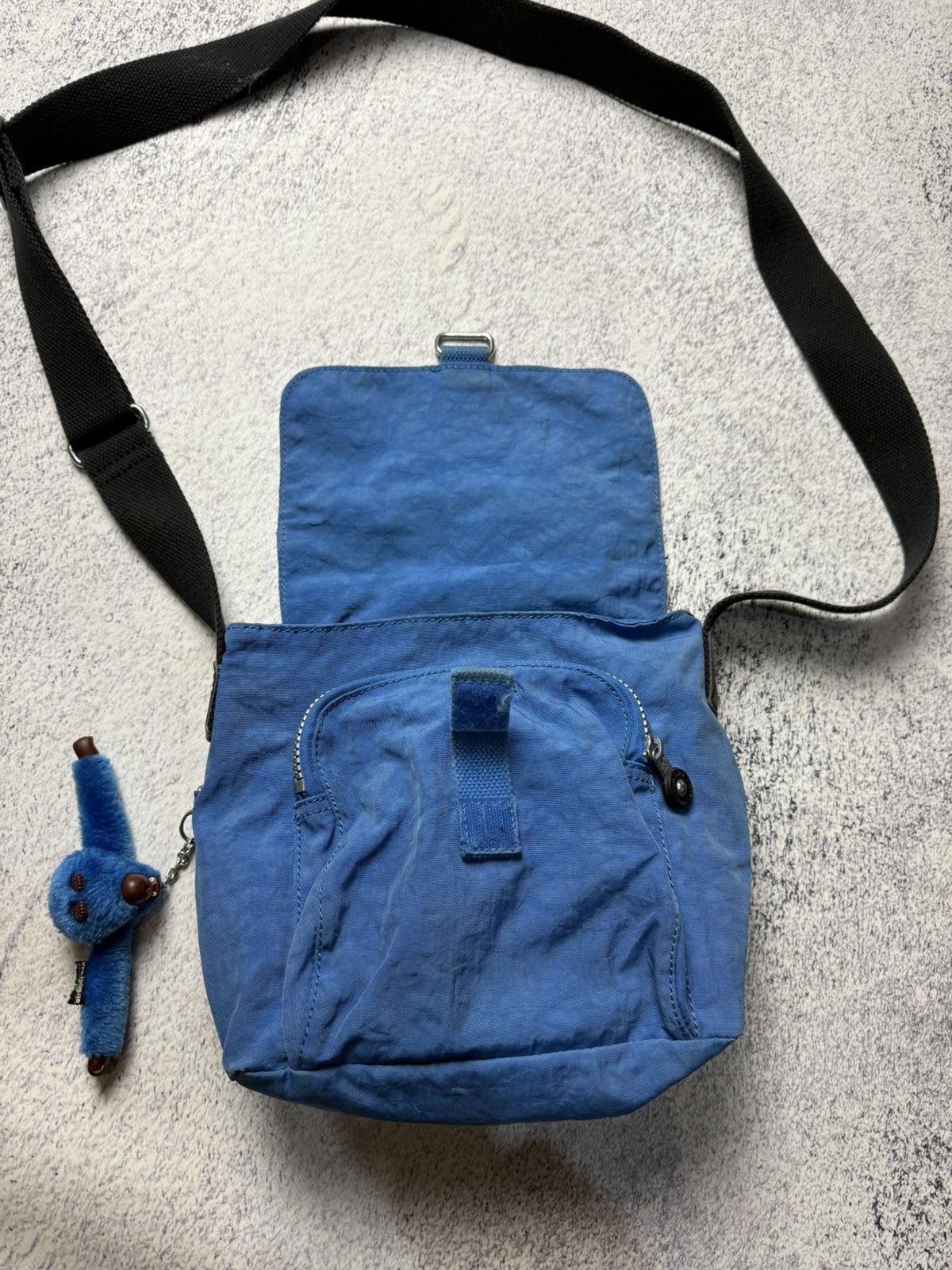 Japanese Brand Vintage Kipling Crossbody Shoulder Nylon Bag Y2K Size ONE SIZE - 10 Thumbnail