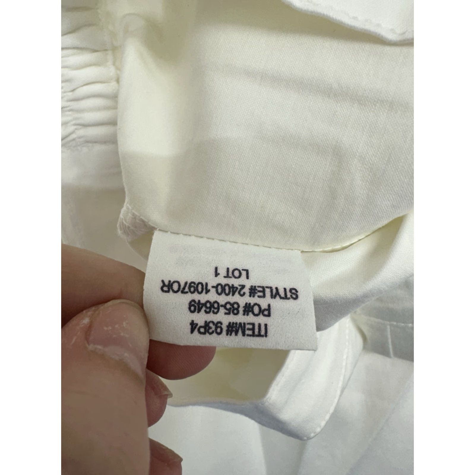 Orvis Orvis Womens Pants Size 16 White Side-Button City Pants USA Made Size 38" / US 16 / IT 52 - 5 Thumbnail