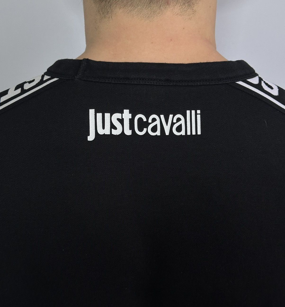 Just Cavalli Just Cavalli Cotton Crewneck Pullover Sweatshirt Size L Size US L / EU 52-54 / 3 - 6 Thumbnail