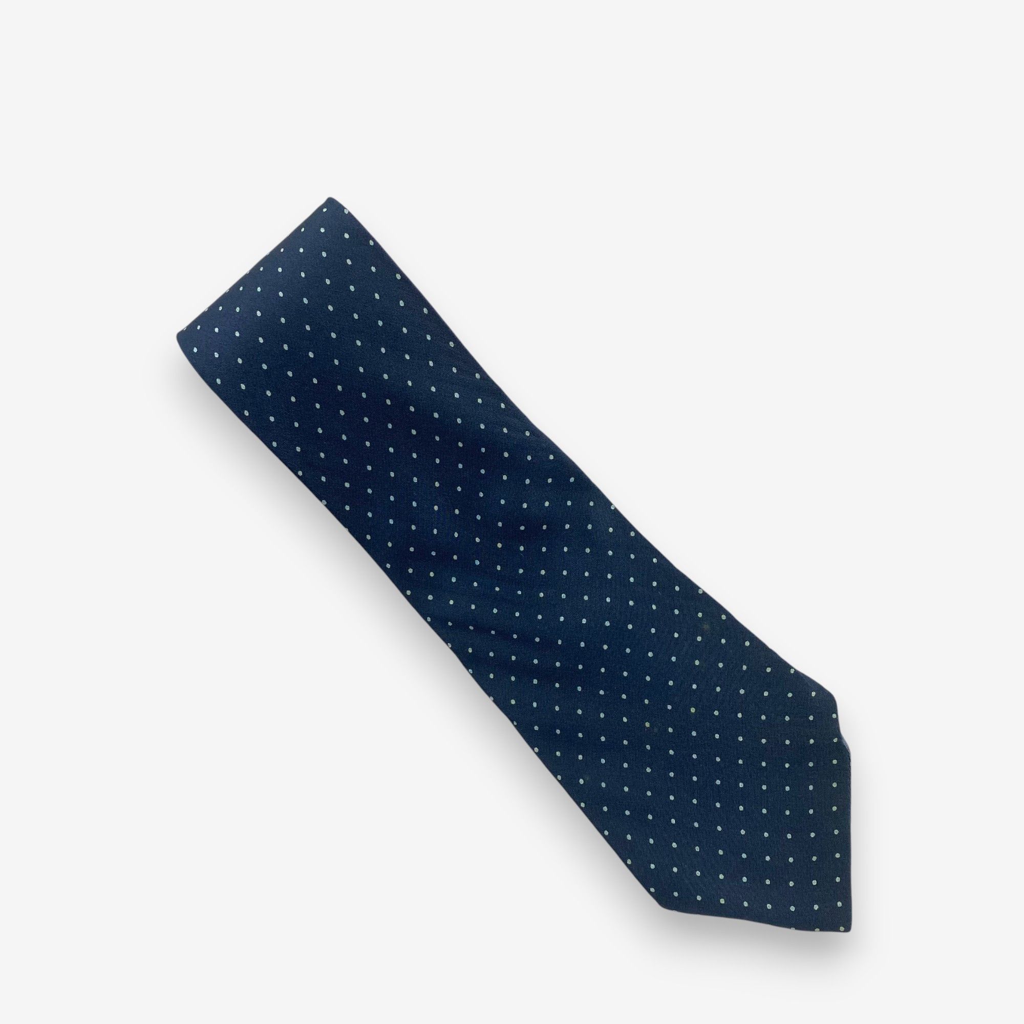 Japanese Brand Vintage Christian Dior SILK Necktie Cravate Pure Silk Size ONE SIZE - 2 Thumbnail