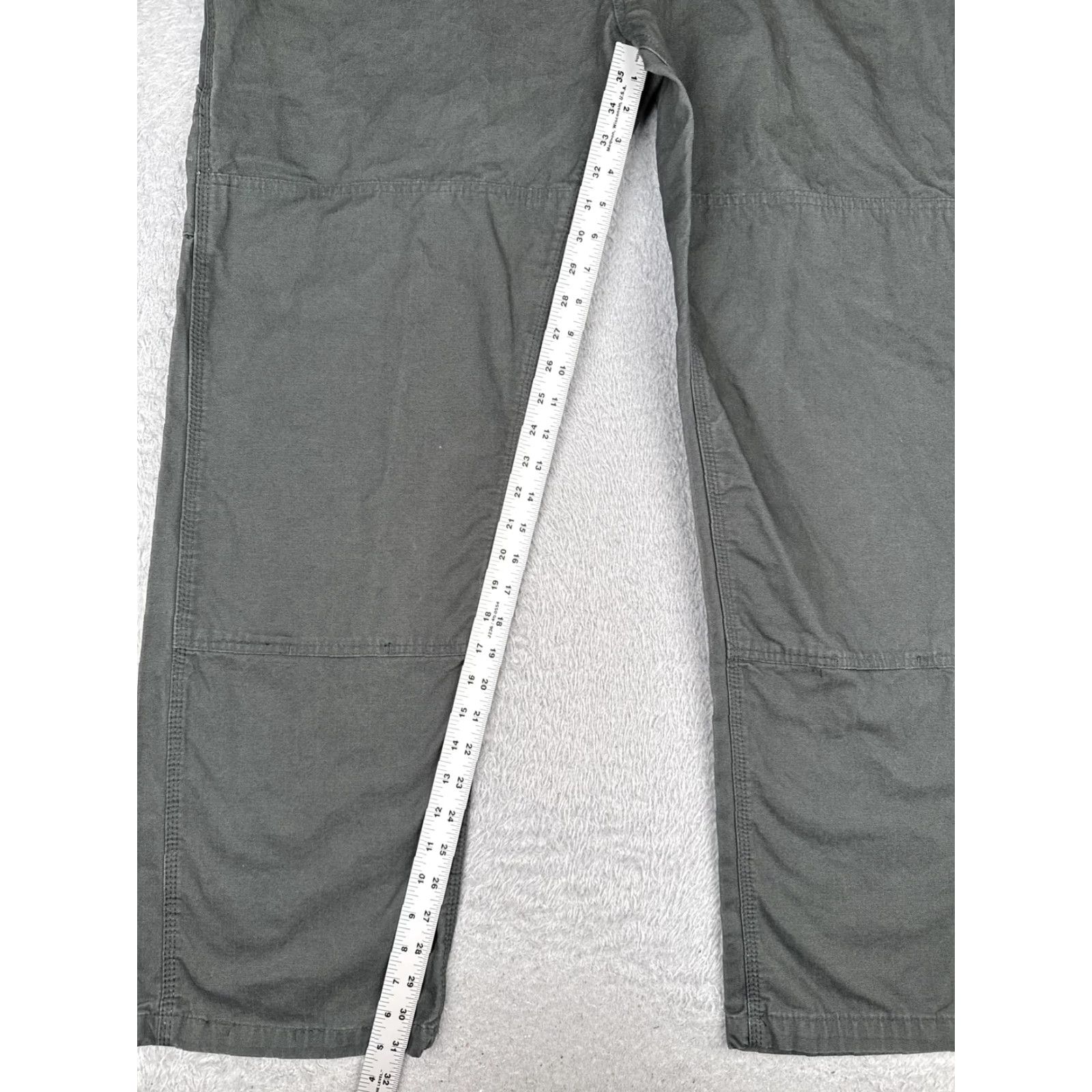 Vintage KEY Key Industries Work Pants Mens 44x32 Gray Carpenter Utility Twill Size US 44 / EU 60 - 7 Thumbnail