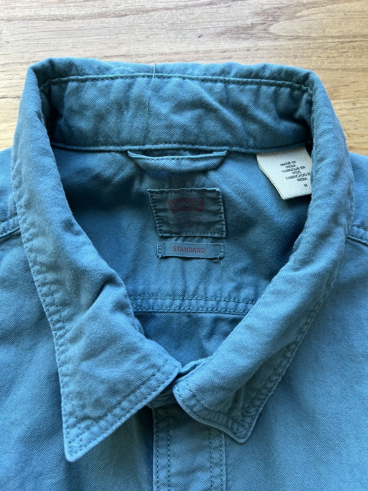 Levi's Levis Oxford Shirt in “Aqua” Size US L / EU 52-54 / 3 - 2 Thumbnail