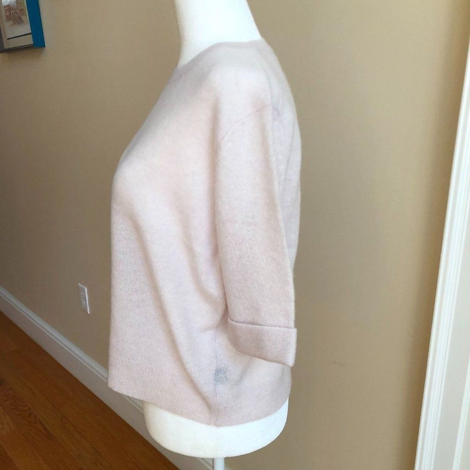 360Cashmere 360 Cashmere Moselle Elbow Sleeve Cashmere Sweater Size S / US 4 / IT 40 - 3 Thumbnail