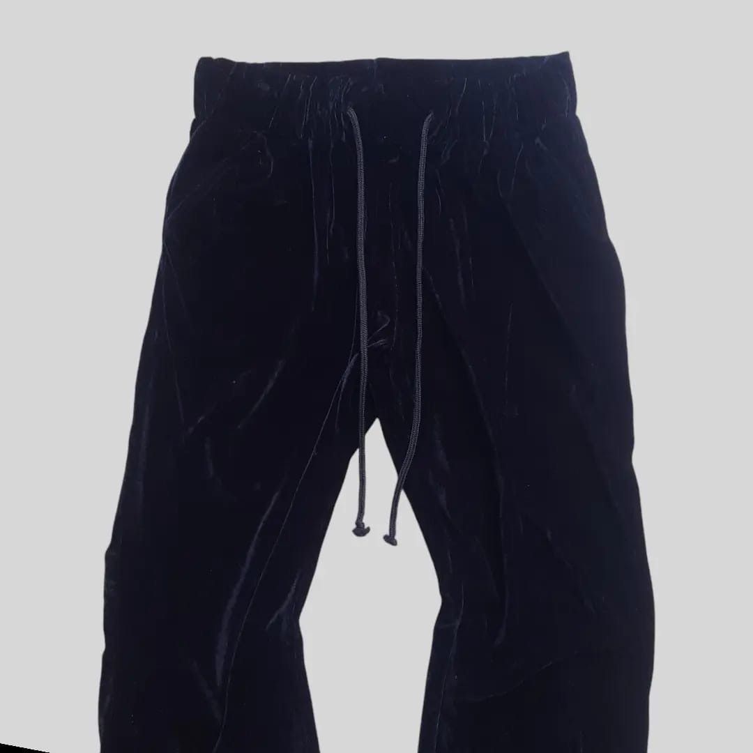 Le Grande Bleu (L.G.B.) Xfrm "transform" drawstring velour sweatpant Size US 31 - 3 Thumbnail