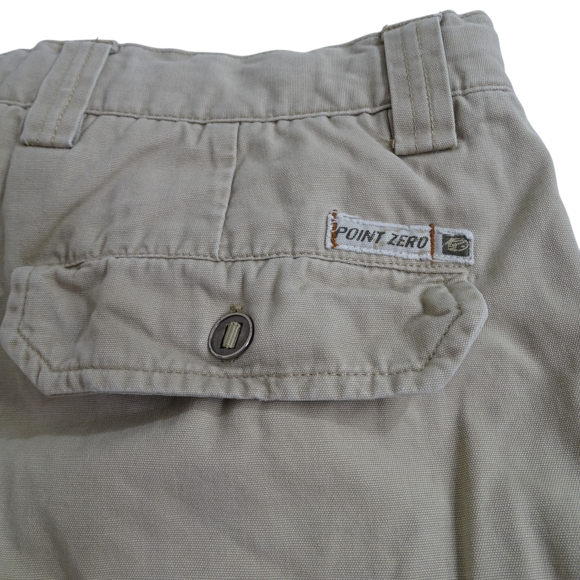 Point Zero Point Zero Cargo Shorts Men Size 38 Khaki Tan Broken-in Size US 38 / EU 54 - 5 Thumbnail