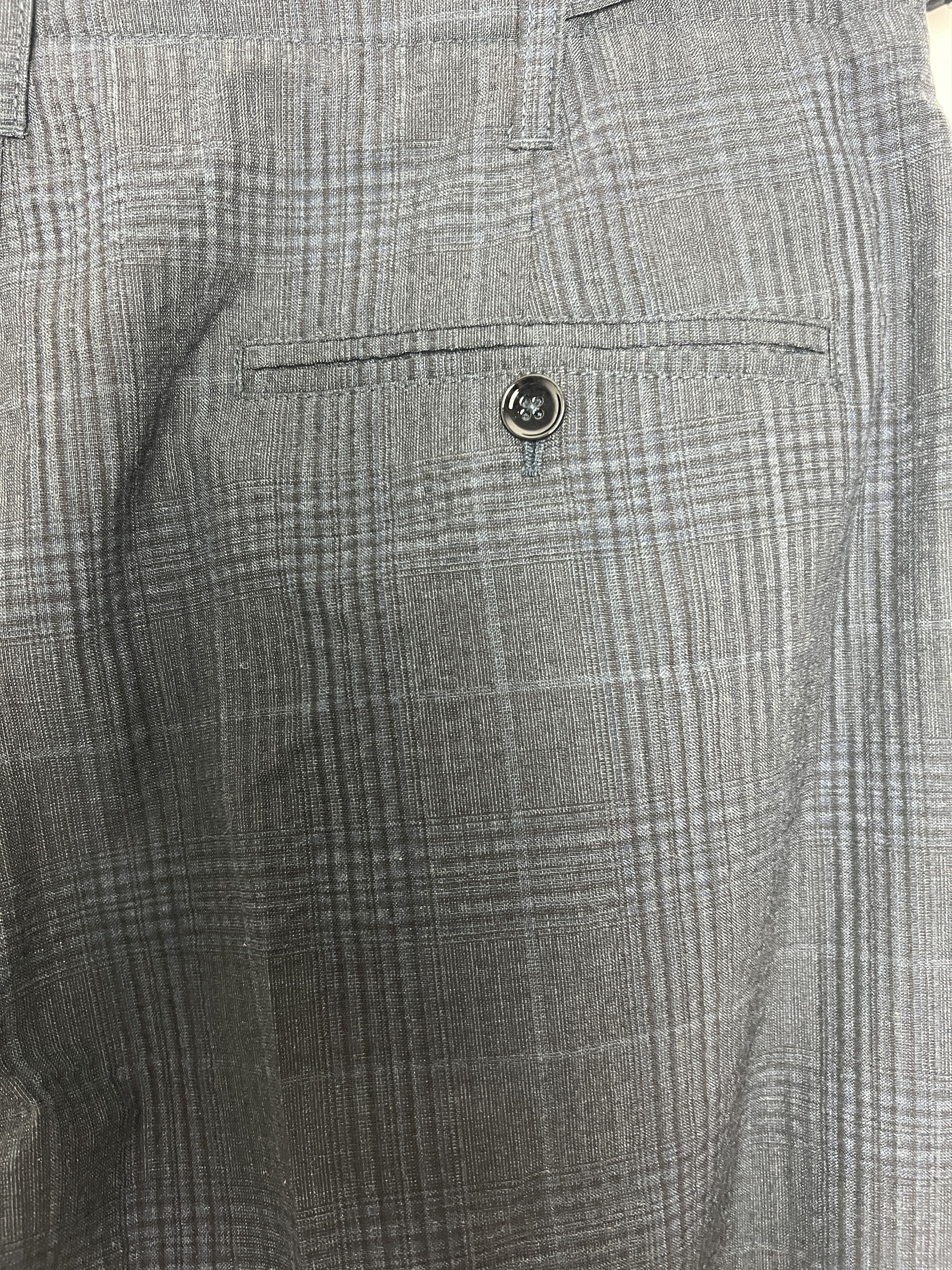 Lemaire Tapered Pleated Checked Wool-Seersucker Trousers Size US 30 / EU 46 - 8 Thumbnail