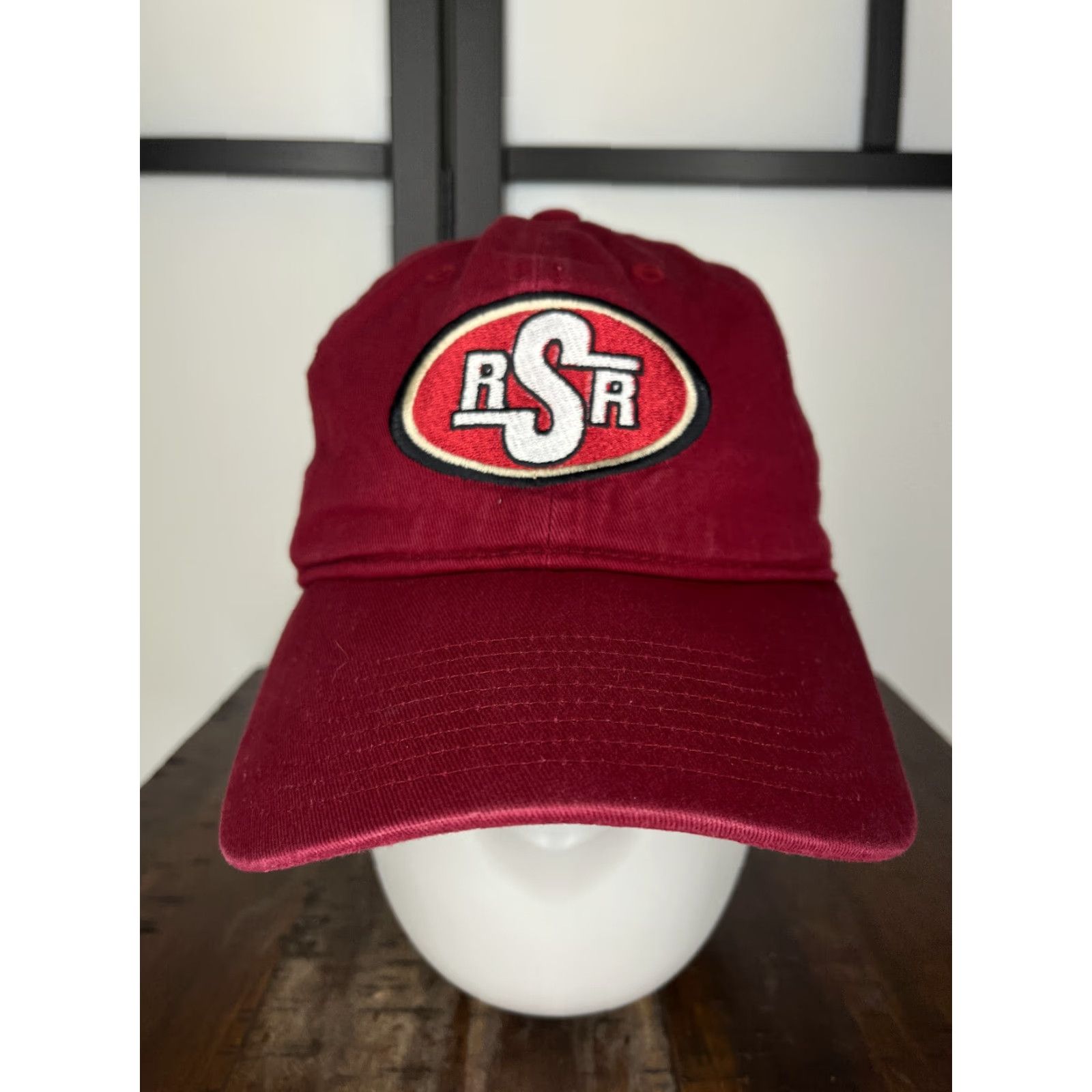 Adidas adidas Saginaw High School Hat Cap Strap Back Adult One Size Red Cotton Sports Baseball Cap Mens Size ONE SIZE - 2 Thumbnail