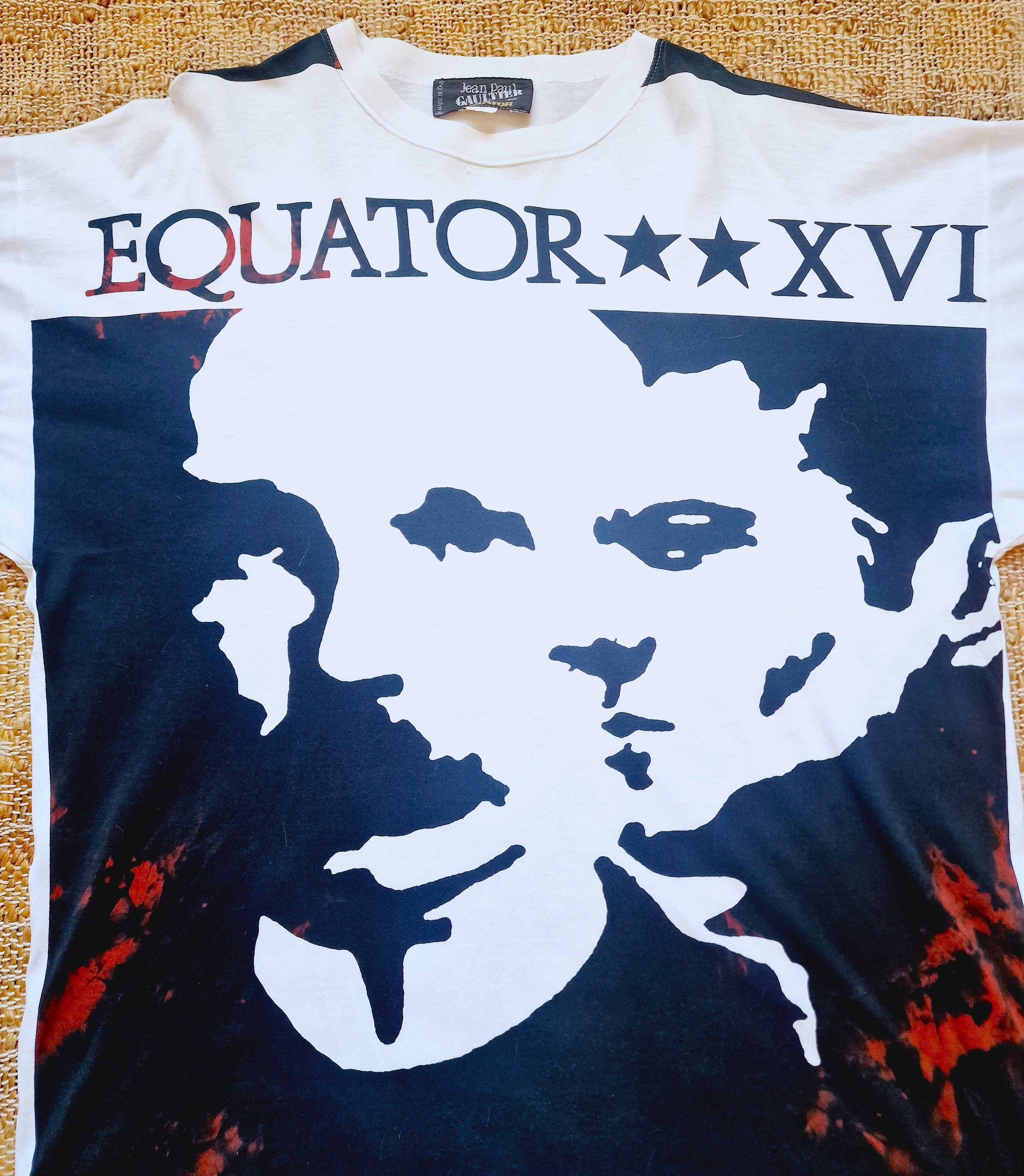 Jean Paul Gaultier Jean Paul Gaultier Psychedelic Optical T-shirt Mesh Tee Top Size US M / EU 48-50 / 2 - 2 Thumbnail