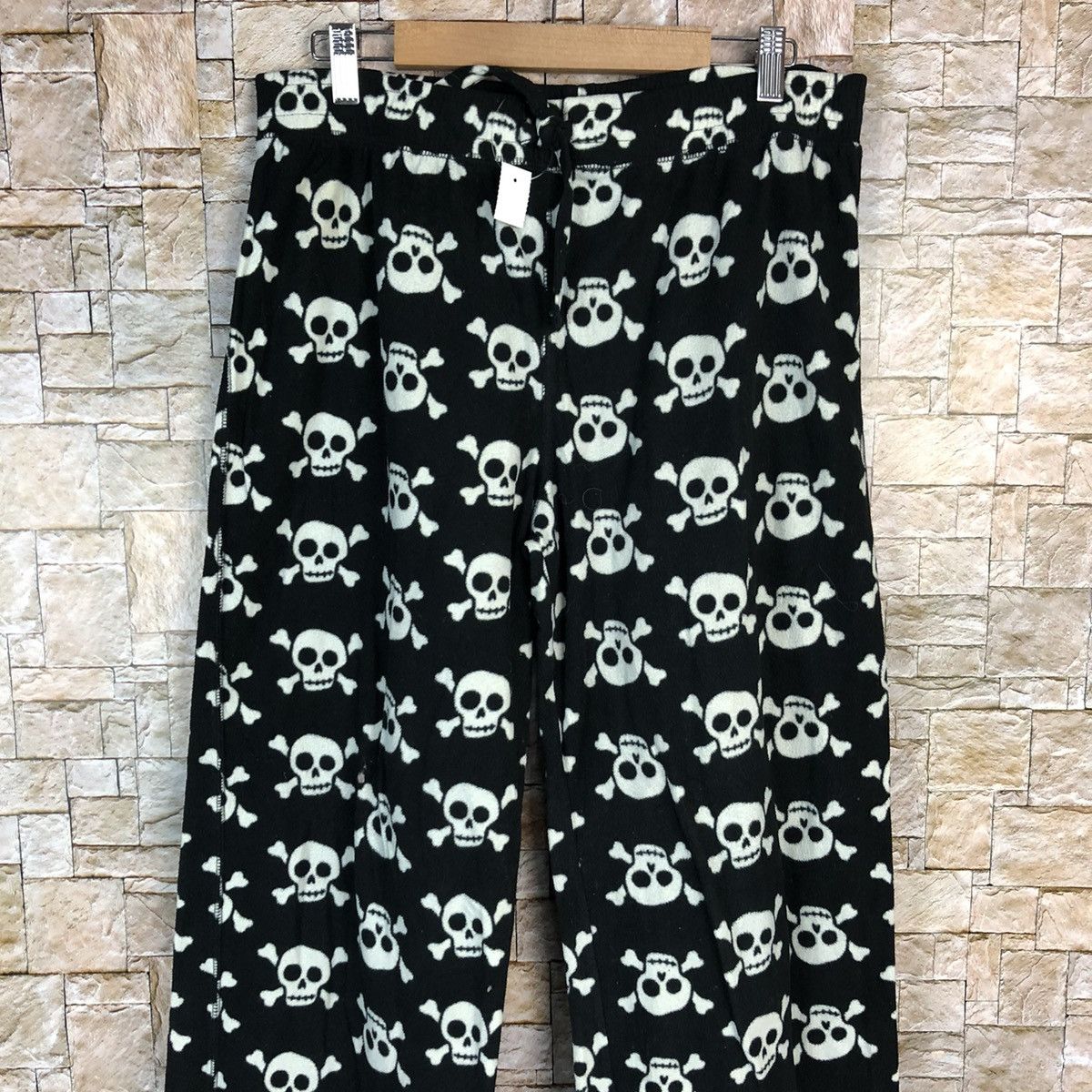 Japanese Brand Chrokee Black Skulls sleepwear Joggers Pants #A605 Size 28" / US 6 / IT 42 - 5 Thumbnail