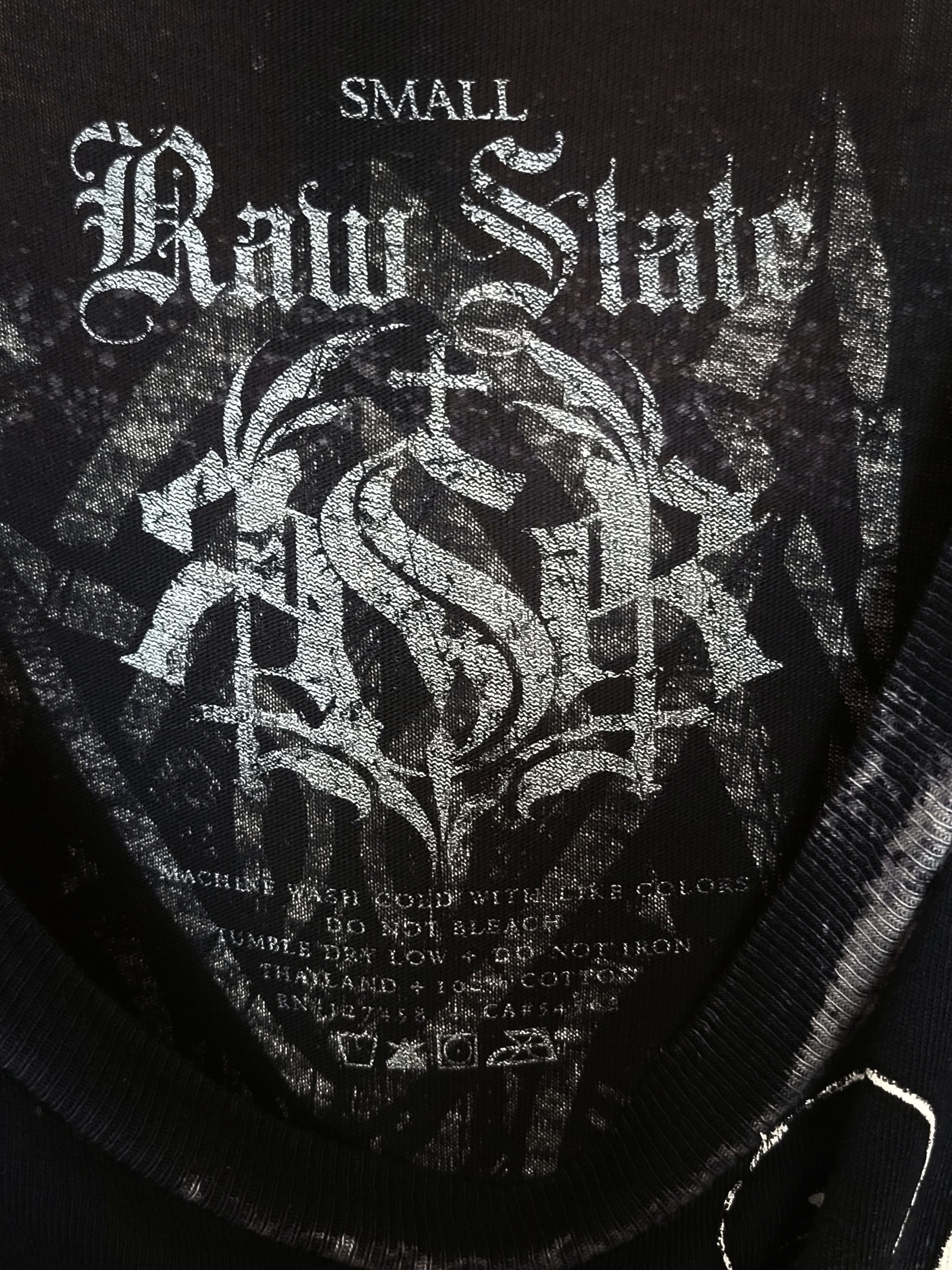 Raw State Vintage Y2K Raw State celt cross T-Shirt.Size S but fit M. Size US S / EU 44-46 / 1 - 8 Thumbnail