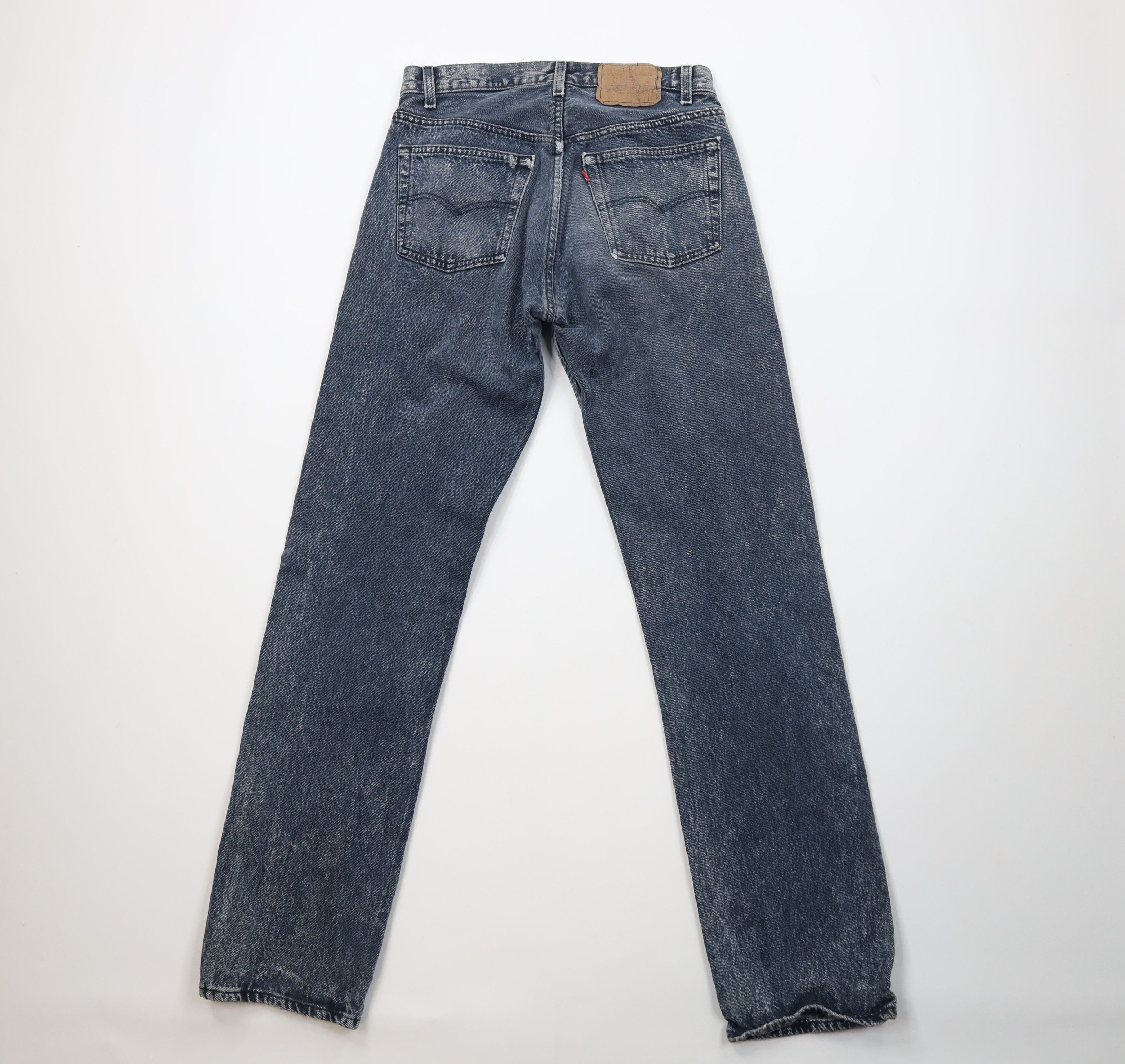 Levi's Vintage 80s Levis 501xx Button Fly Original Jeans Blue USA Size US 32 / EU 48 - 11 Thumbnail