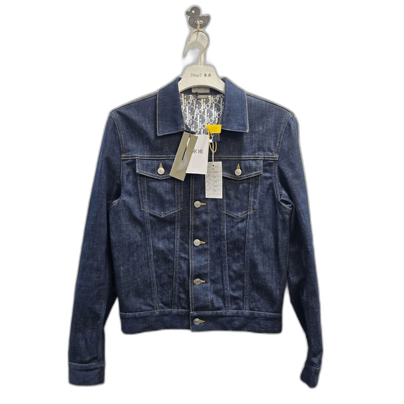 Dior Dior Denim Jacket with Logo Lining Size US L / EU 52-54 / 3 - 1 Thumbnail