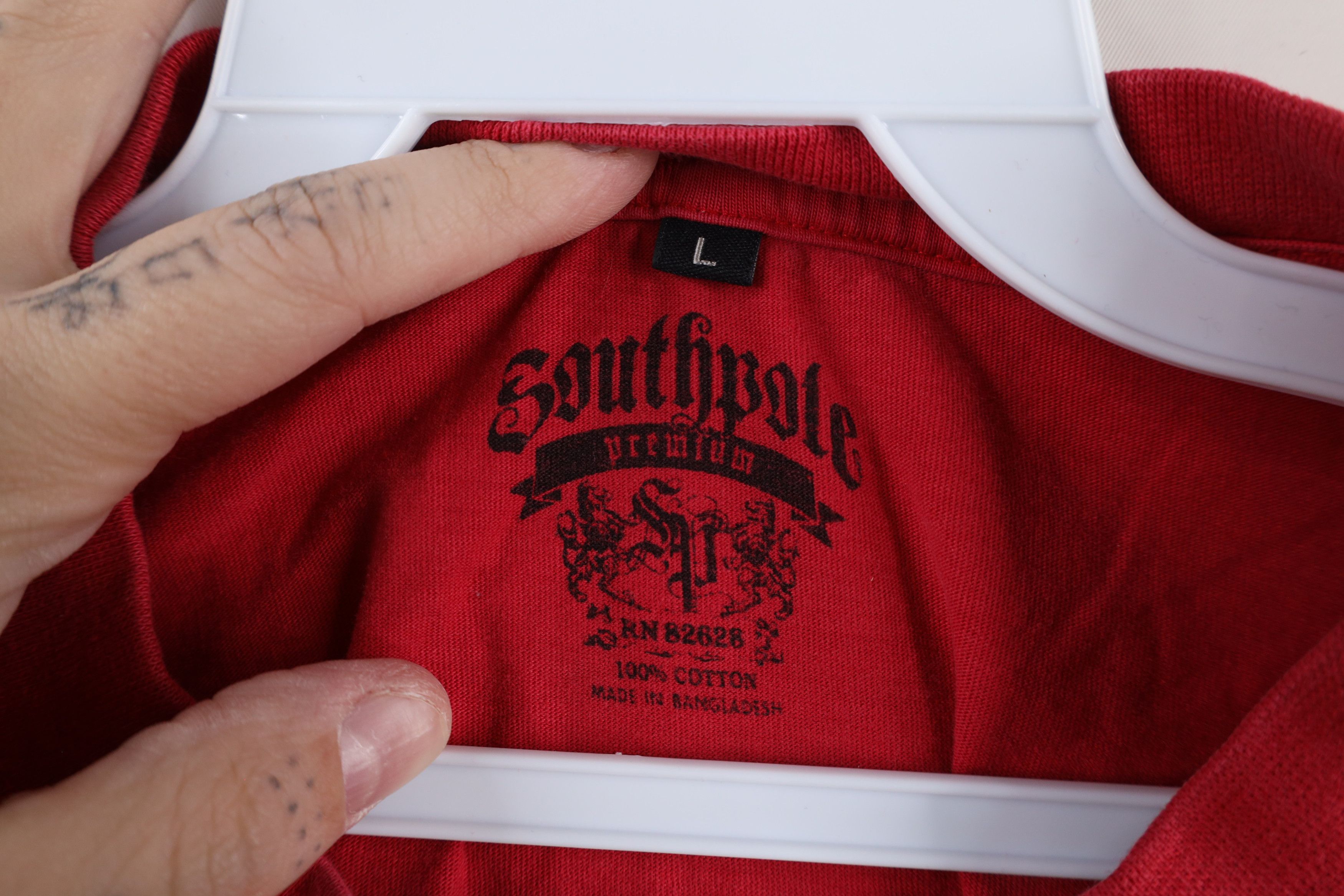 Southpole × Vintage Vintage Southpole Out Crown Crest Wings UFC MMA T-Shirt Size US L / EU 52-54 / 3 - 8 Thumbnail