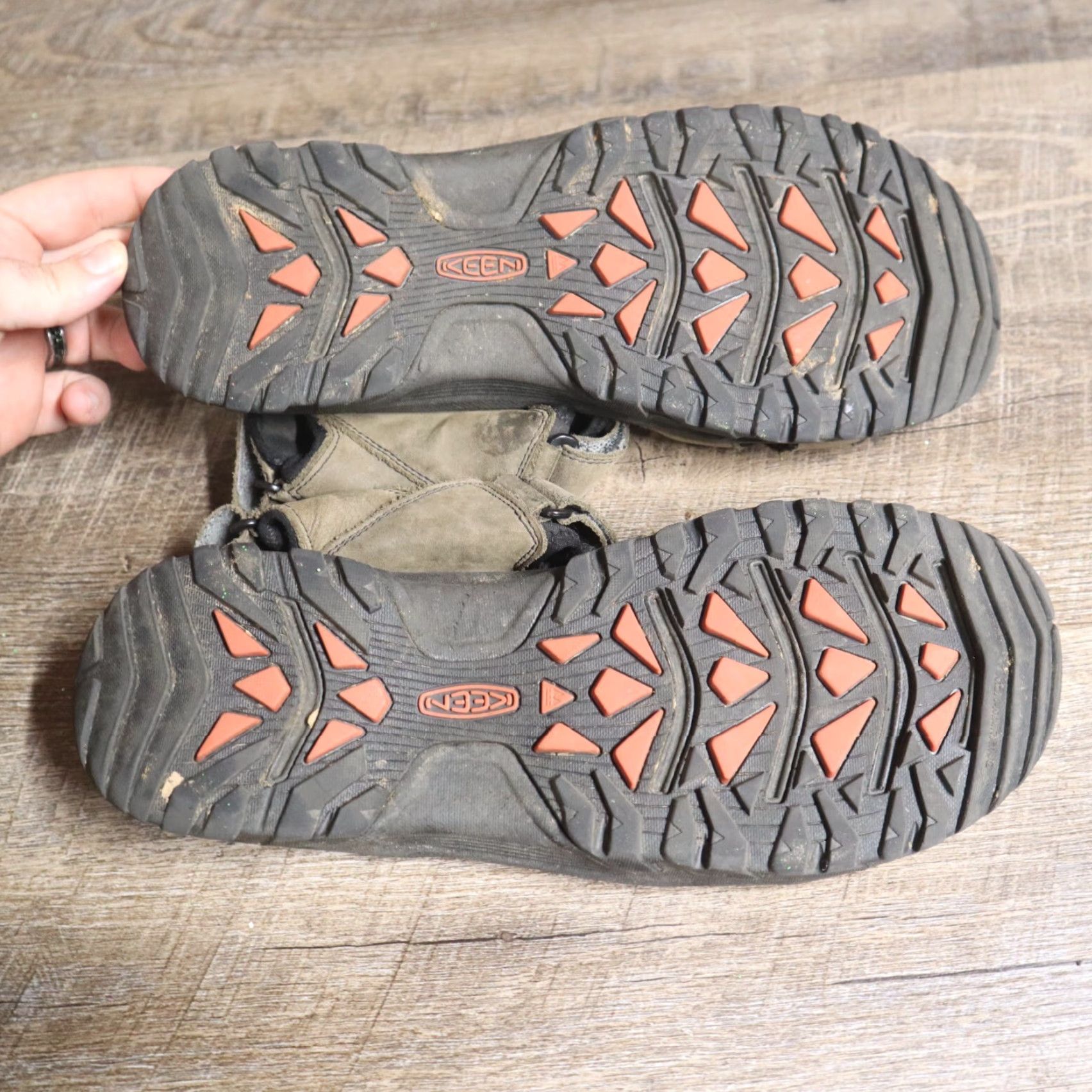 KEEN KEEN Drift Creek Three-Strap Sandal Men's Size 15 Bison/Black Size ONE SIZE - 6 Thumbnail