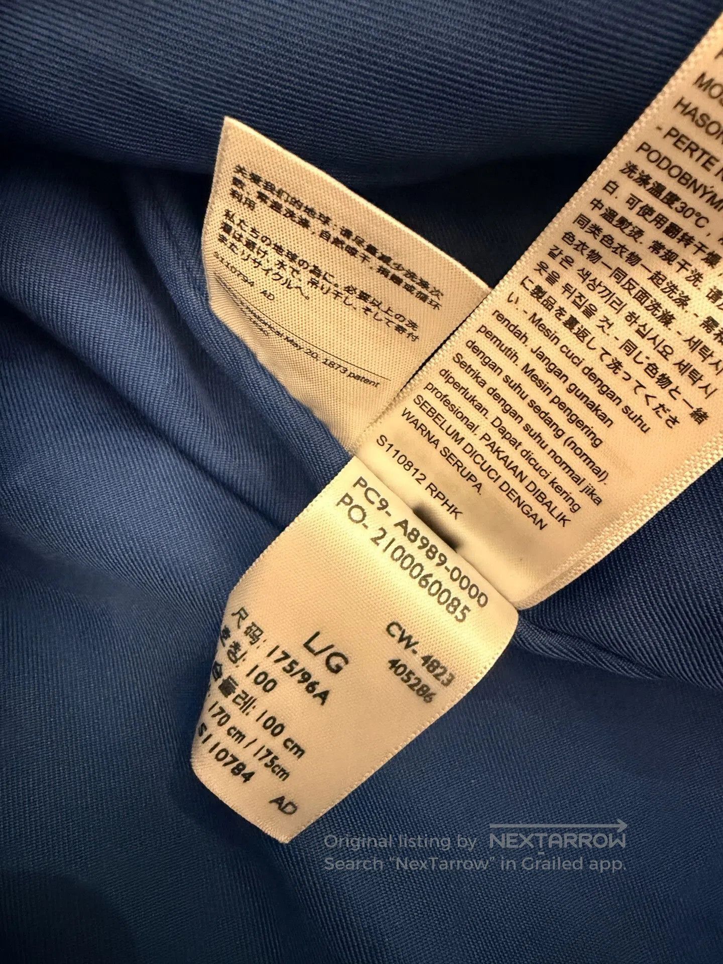 Levi's Levis McLaren Racing Denim Jacket. Size US L / EU 52-54 / 3 - 4 Thumbnail