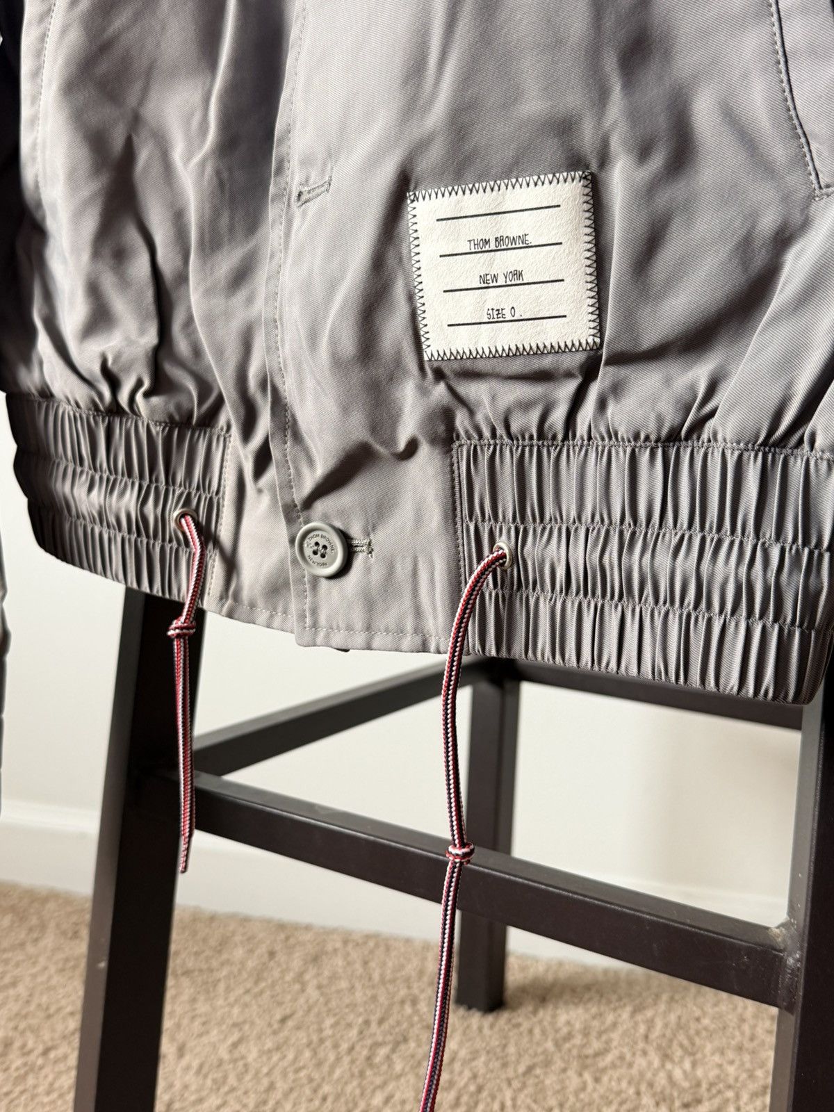 Thom Browne Thom Browne Striped Shell Jacket Size US XS / EU 42 / 0 - 3 Thumbnail