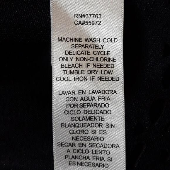 Laundry by Shelli Segal Shelli Segal Faux Suede A-line Skirt Sz 6 Black Scalloped La Size 28" / US 6 / IT 42 - 10 Thumbnail
