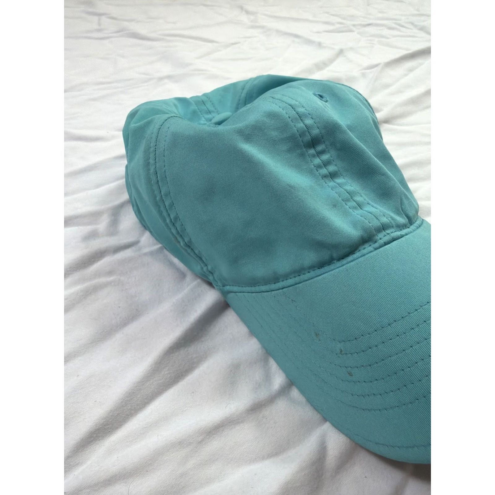 Altea Columbia Baseball Hat Women One Size Teal Strap Back Adjustable Hook Loop Flaw Blue Cap Size ONE SIZE - 2 Thumbnail
