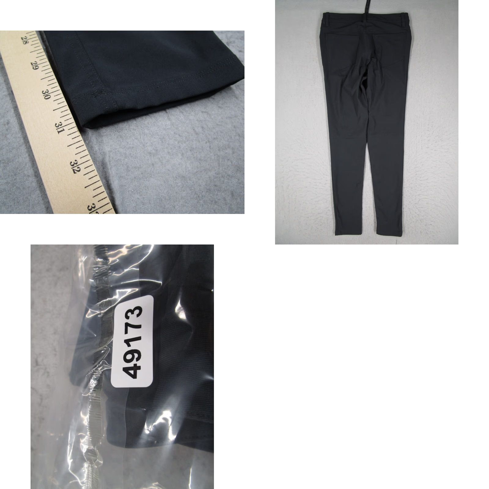 Lululemon Lululemon Pants Mens 28 Gray ABC Skinny Chino Travel Casual Flat Front 5-Pocket Slim Tapered Inseam 31 - 28x31 - Modern Logo Style Size US 28 / EU 44 - 8 Thumbnail