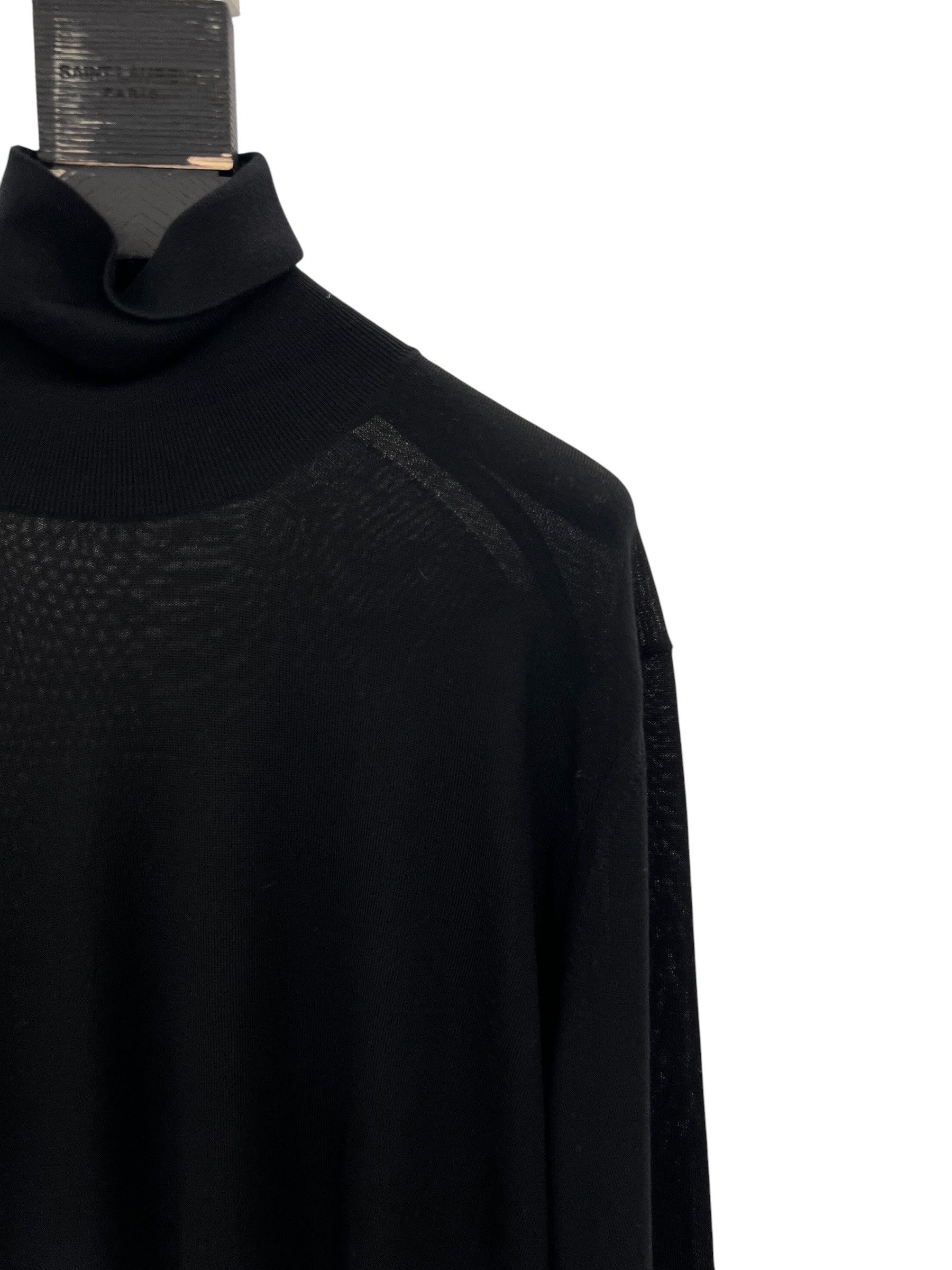 Saint Laurent Paris Saint Laurent Turtle Neck Size US XL / EU 56 / 4 - 4 Thumbnail