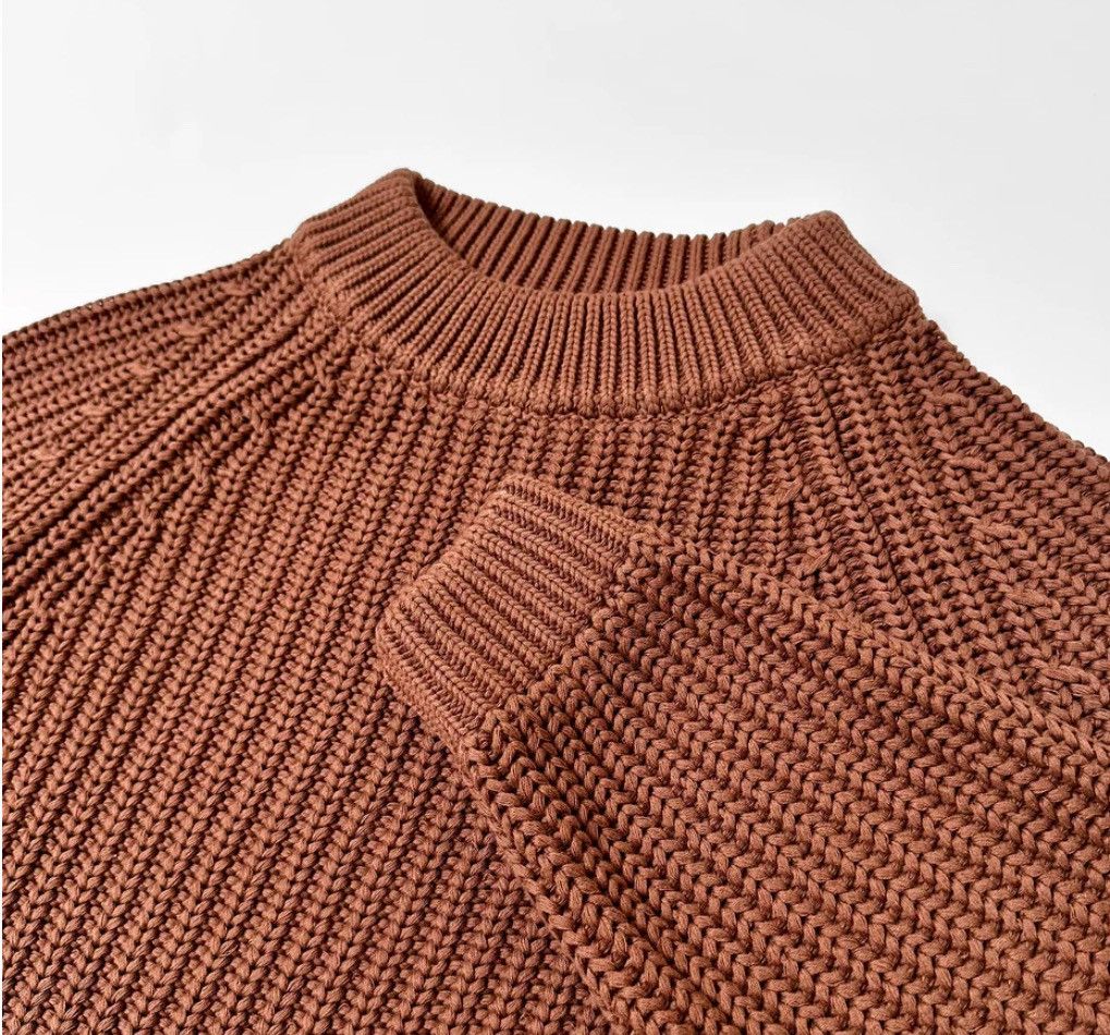 Vintage Vwoolo Heavy Knit Sweater Size US L / EU 52-54 / 3 - 3 Thumbnail