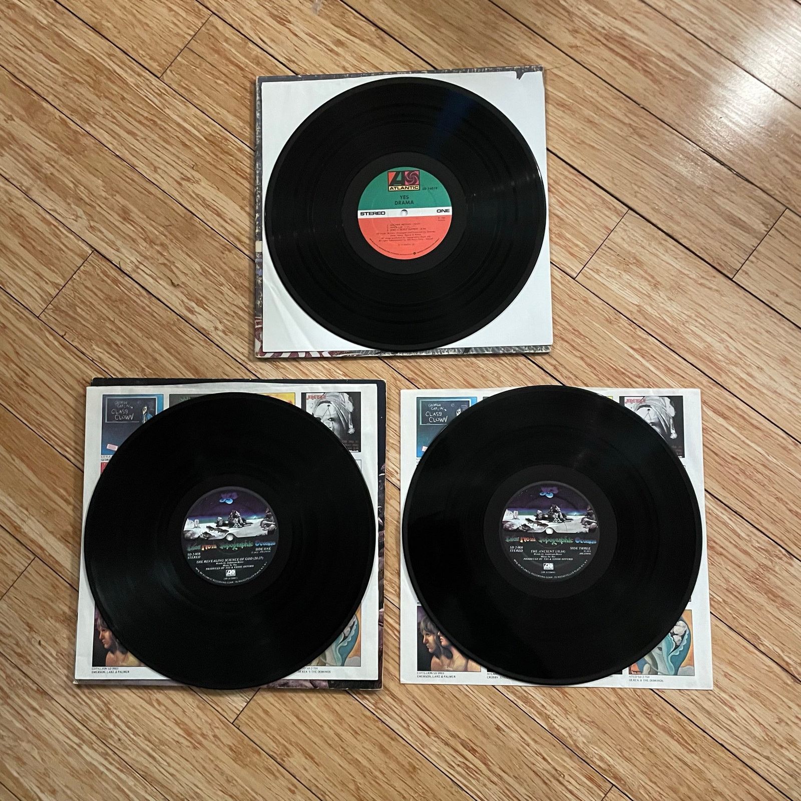 INTENTIONALLY BLANK Yes LP vinyl record lot progressive rock vintage albums 70s Size ONE SIZE - 3 Thumbnail