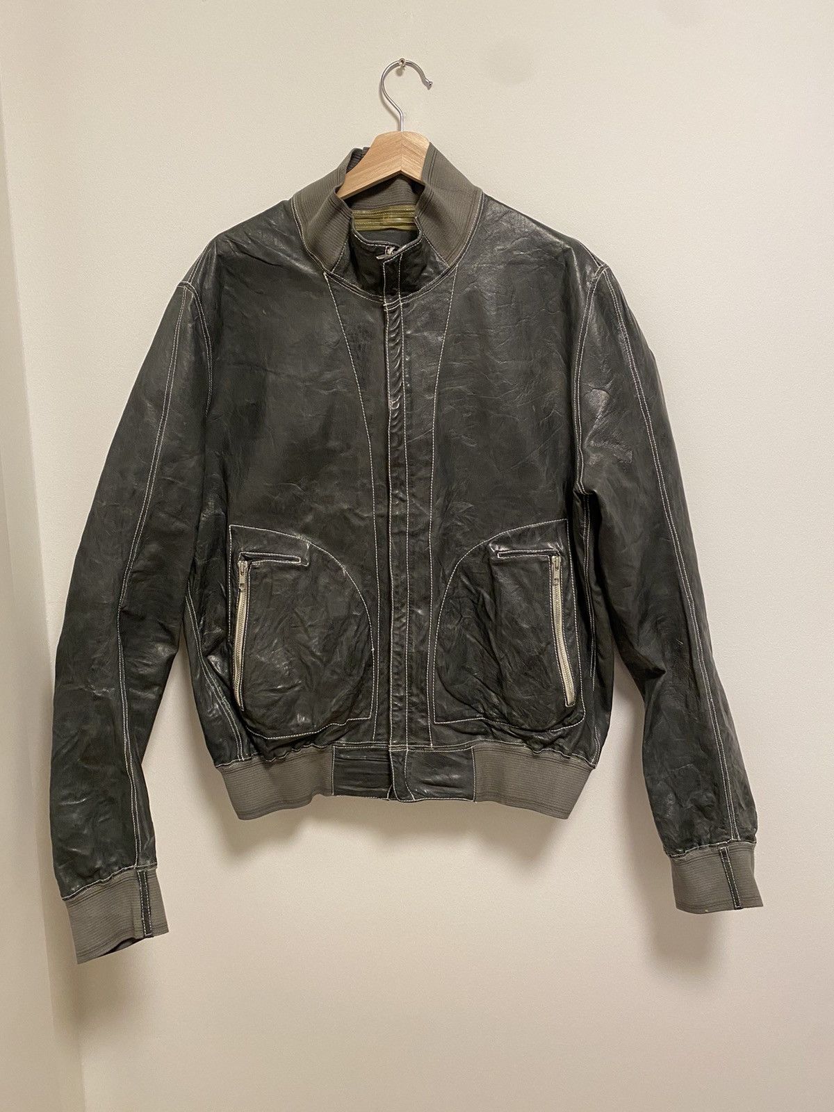 Men's Carol Christian Poell Leather Jackets | Grailed