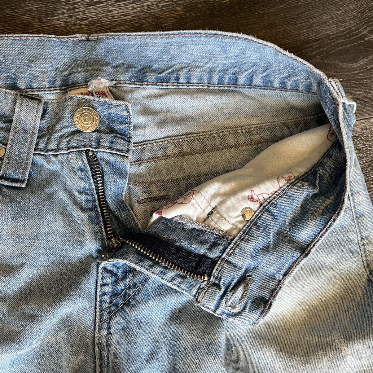True Religion Vintage 2000s True Religion Skinny Rope Stitch Denim Jeans Size US 30 / EU 46 - 8 Thumbnail