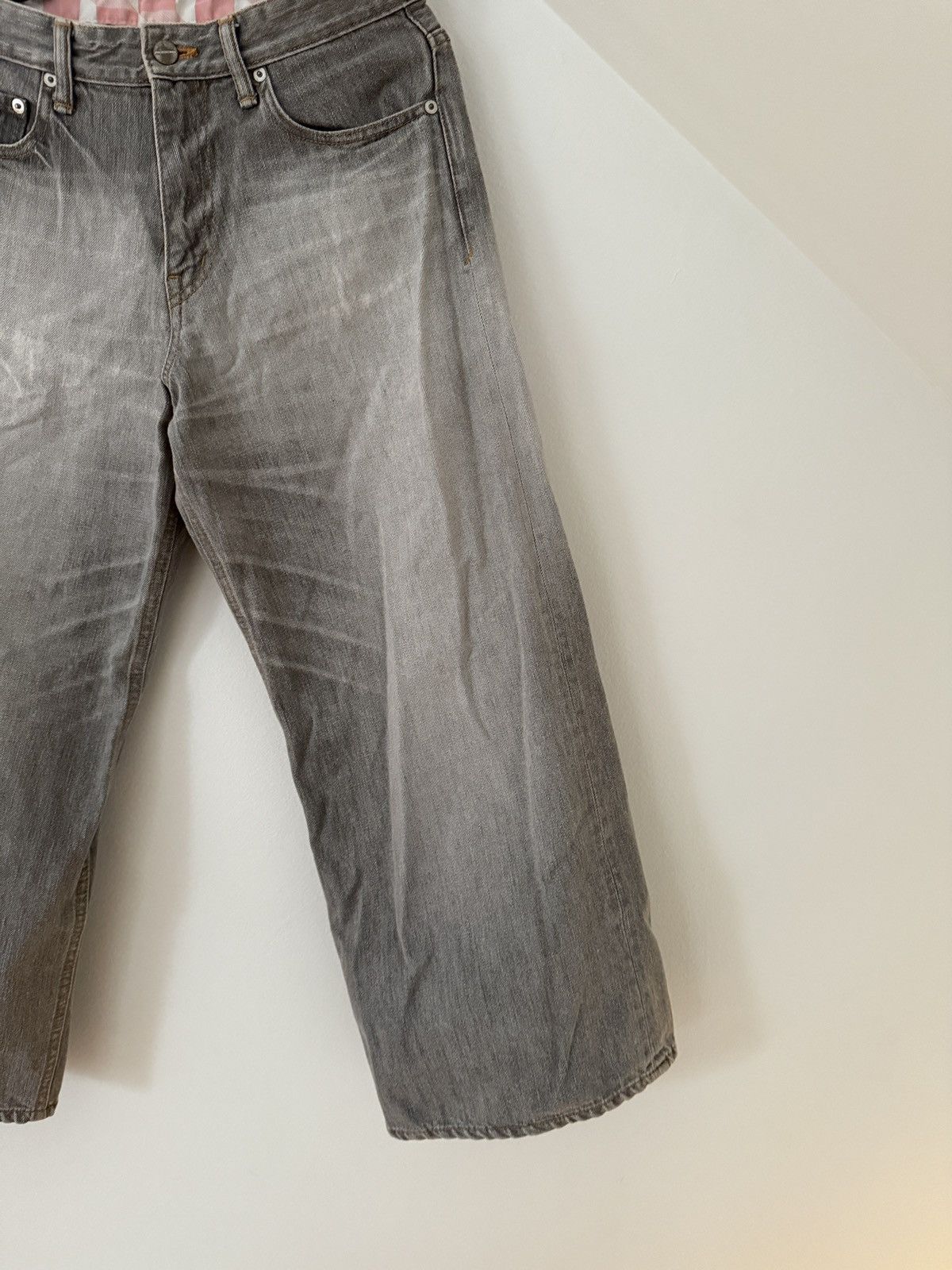 PHENOMENON Phenomenon Grey Denim Shorts Size US 30 / EU 46 - 4 Thumbnail