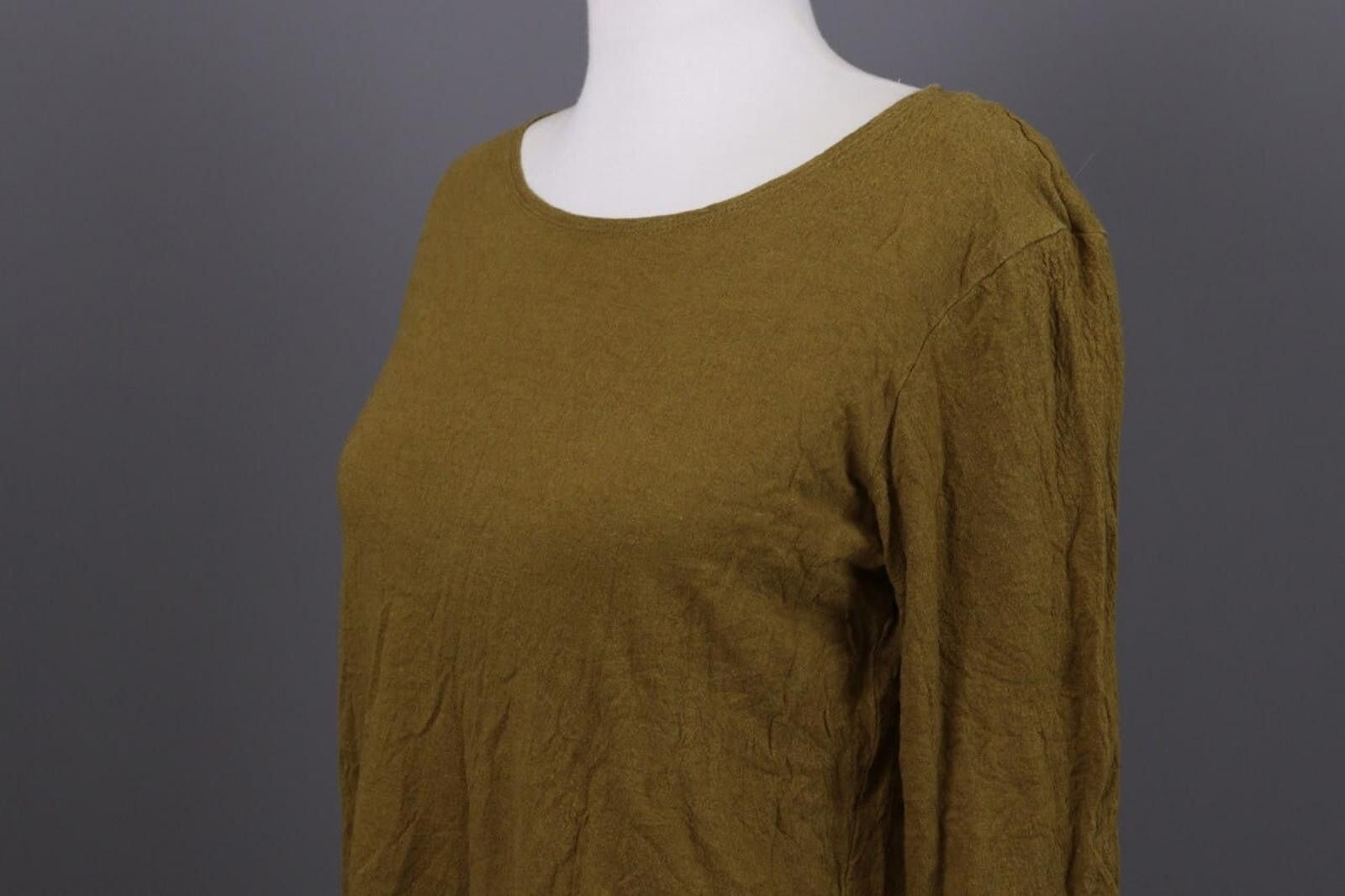 Other Gudrun Sjoden Brown Wool Long Sleeve Pullover Blouse Size M Size M / US 6-8 / IT 42-44 - 7 Thumbnail