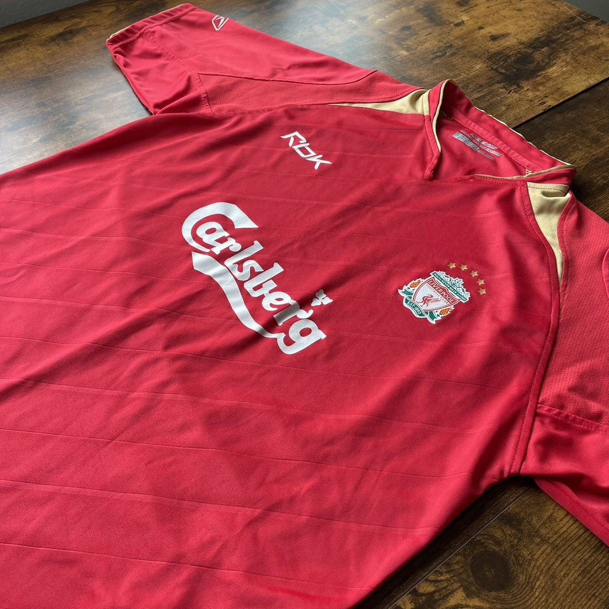 Reebok Liverpool 05/06 Home Reebok soccer jersey Size US XL / EU 56 / 4 - 2 Thumbnail