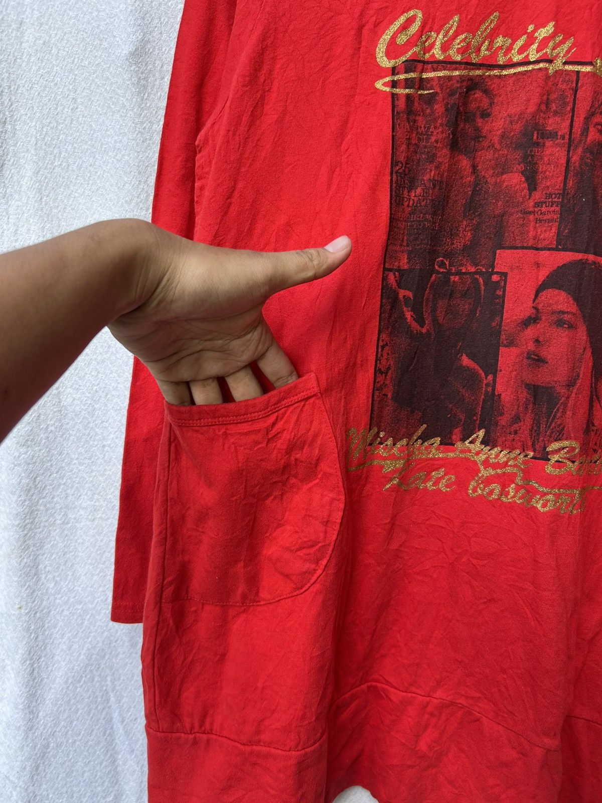 Japanese Brand Celebrity Style Hysteric Girl Poem Pocket Longsleeve Size US L / EU 52-54 / 3 - 5 Thumbnail