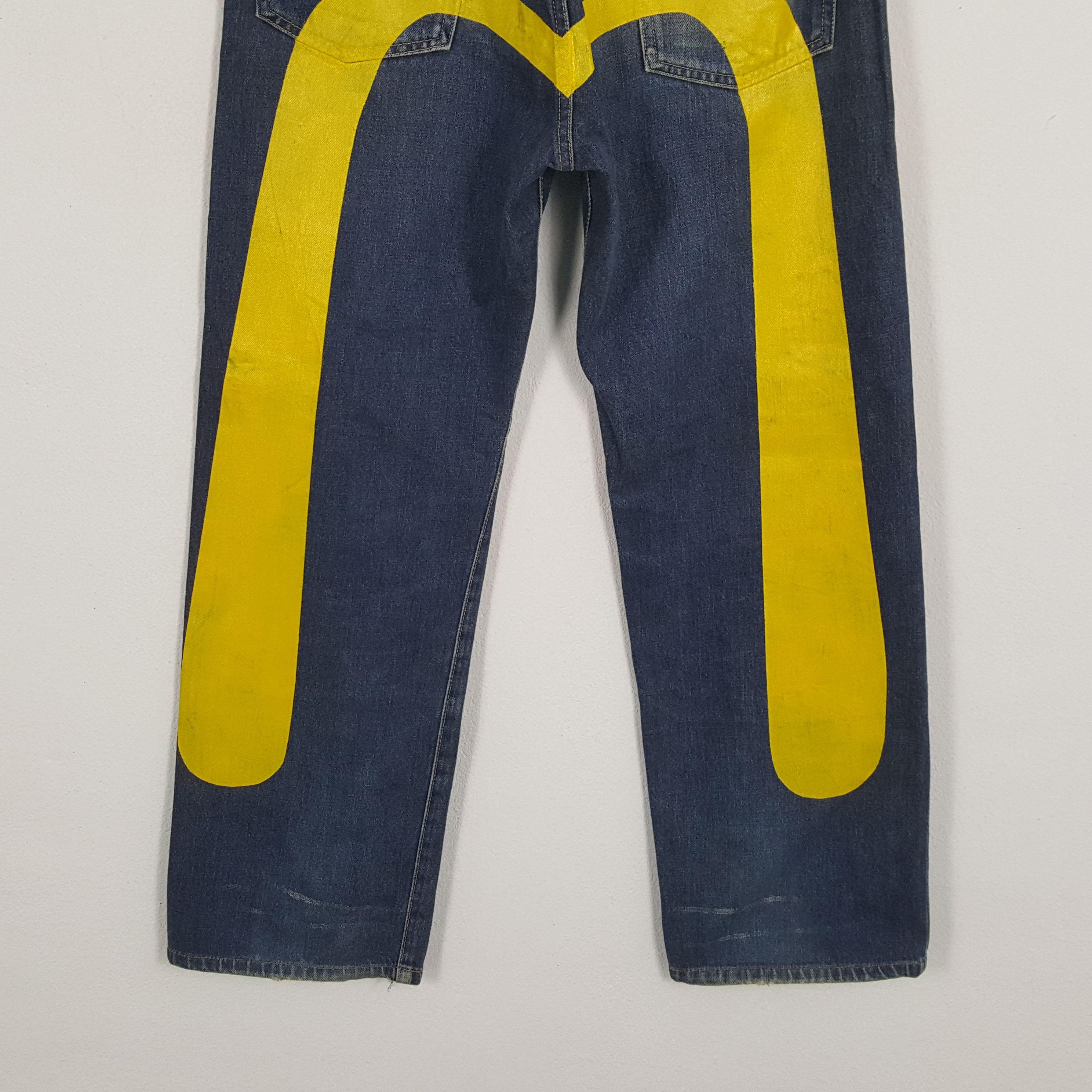 Evisu × Japanese Brand × Vintage Vintage EVISU Japanese Brand Daicock Custom Design Jeans Size US 30 / EU 46 - 3 Thumbnail