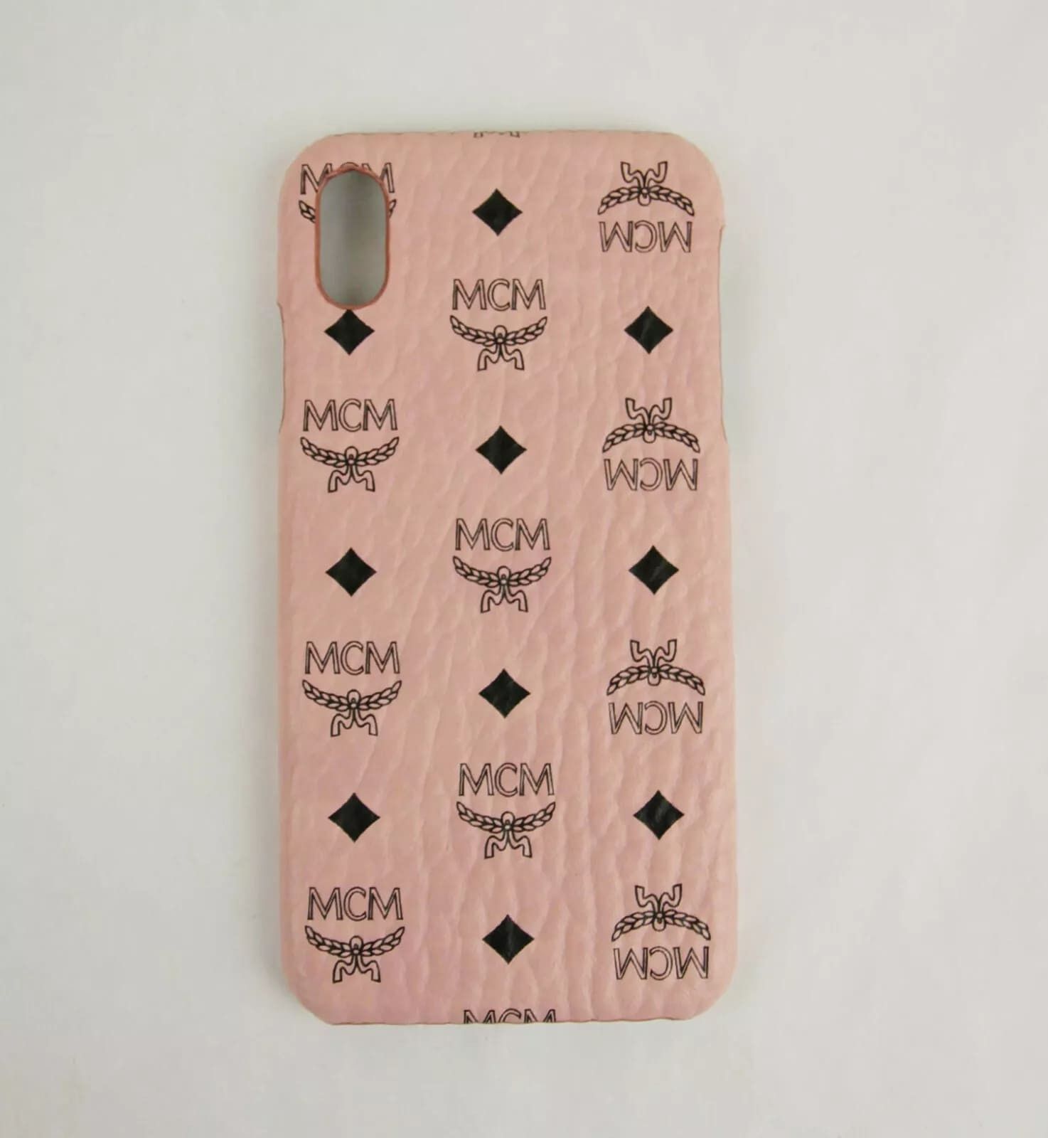 MCM iPhone X XS Cell Phone Case in Soft Pink Visetos Size ONE SIZE - 1 Thumbnail