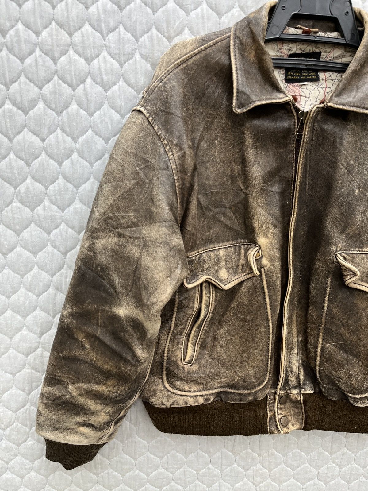 Avirex 🔥STEALS🔥 VTG AVIREX USAF TYPE G1 LEATHER JACKET Size US M / EU 48-50 / 2 - 2 Thumbnail