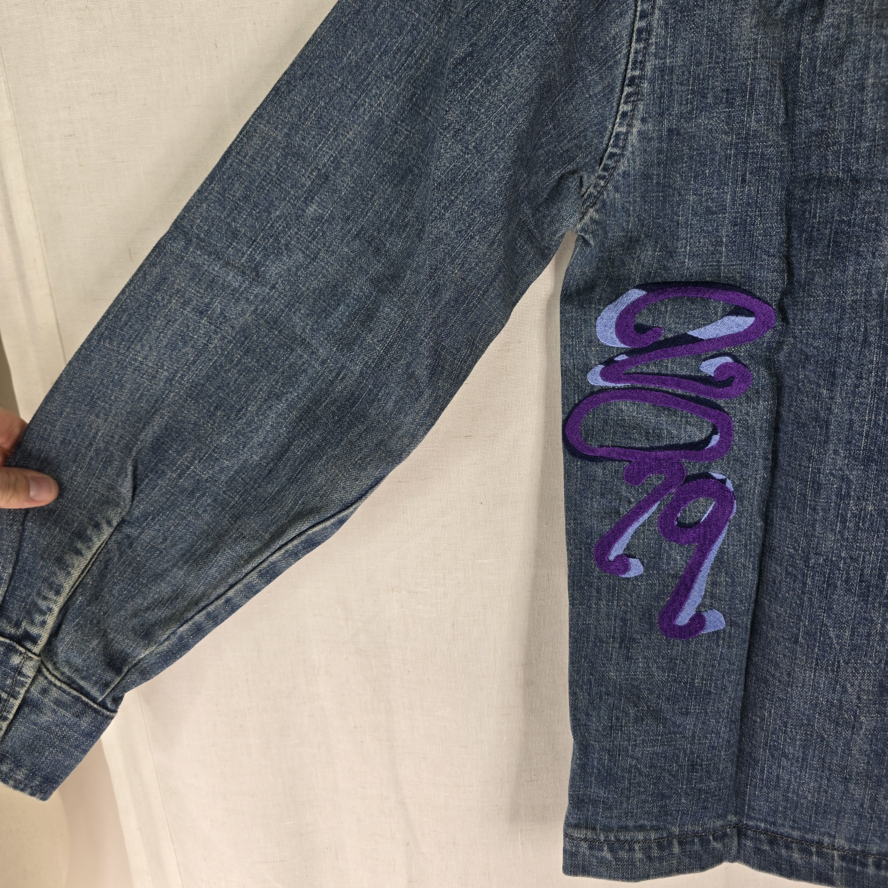 Seventh Heaven Seventh Heaven Patches Denim Jacket Men’s Small Blue Trucker Size US S / EU 44-46 / 1 - 10 Thumbnail