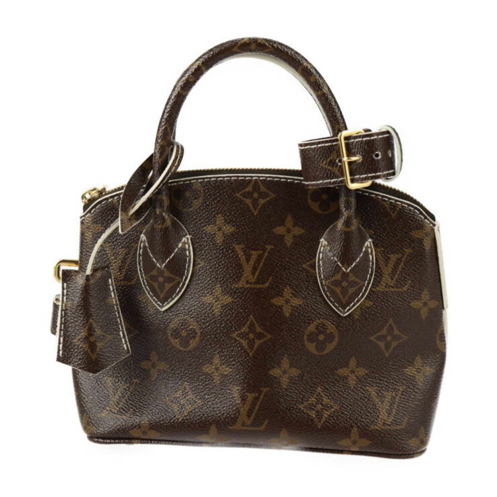 Louis Vuitton Brown Canvas Lockit