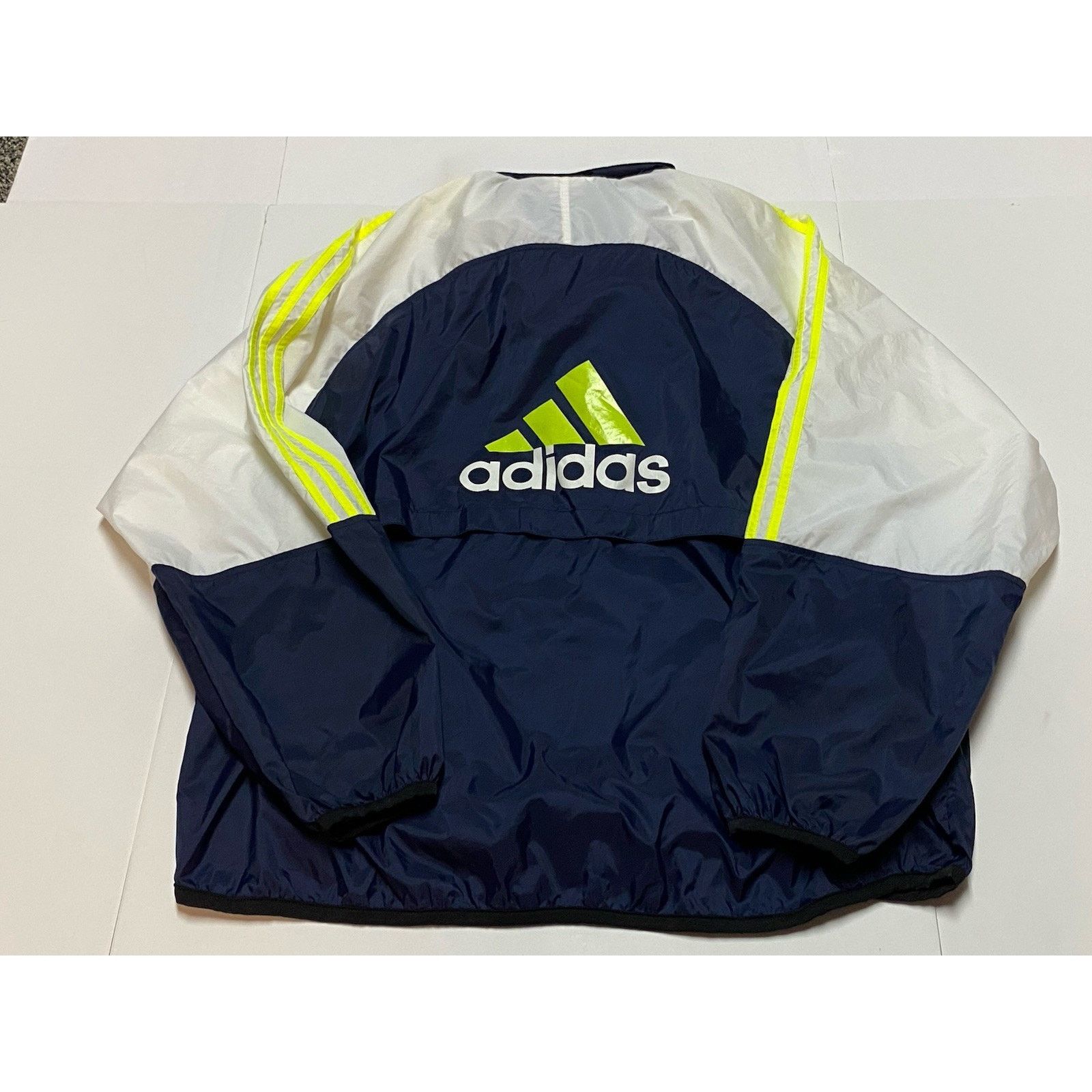 Adidas Vtg Adidas Jacket 90s Coat Retro Blue Green Mens Size XL Size US XL / EU 56 / 4 - 6 Thumbnail