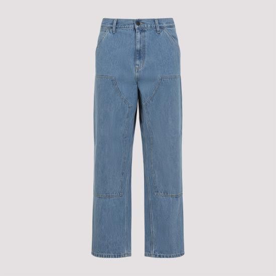 Carhartt Wip CARHARTT WIP Men Straight Pants I0326990112 BLUE Size US 29 - 1 Thumbnail