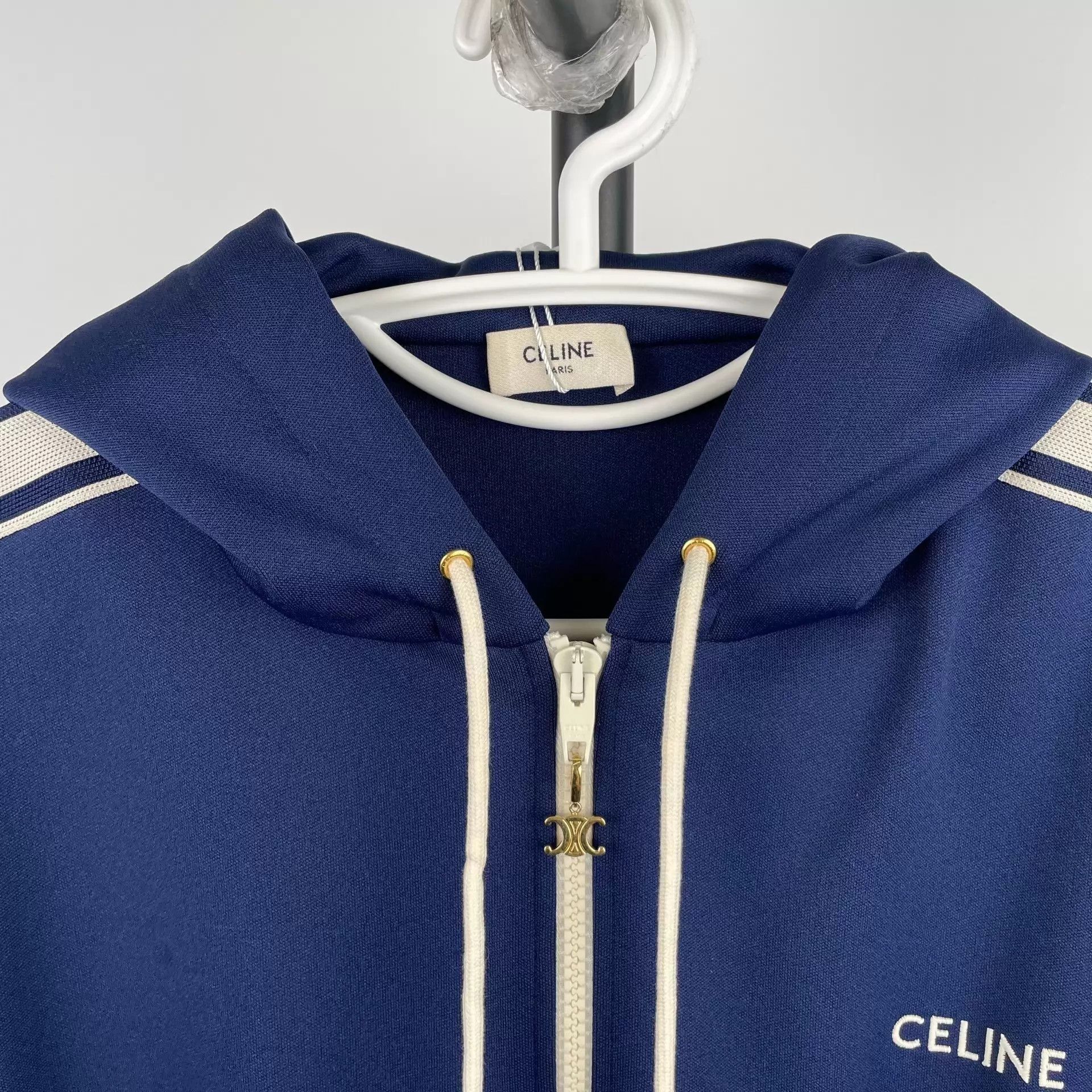 Celine Celine Blue Long Sleeve Jacket M Size M / US 6-8 / IT 42-44 - 9 Thumbnail