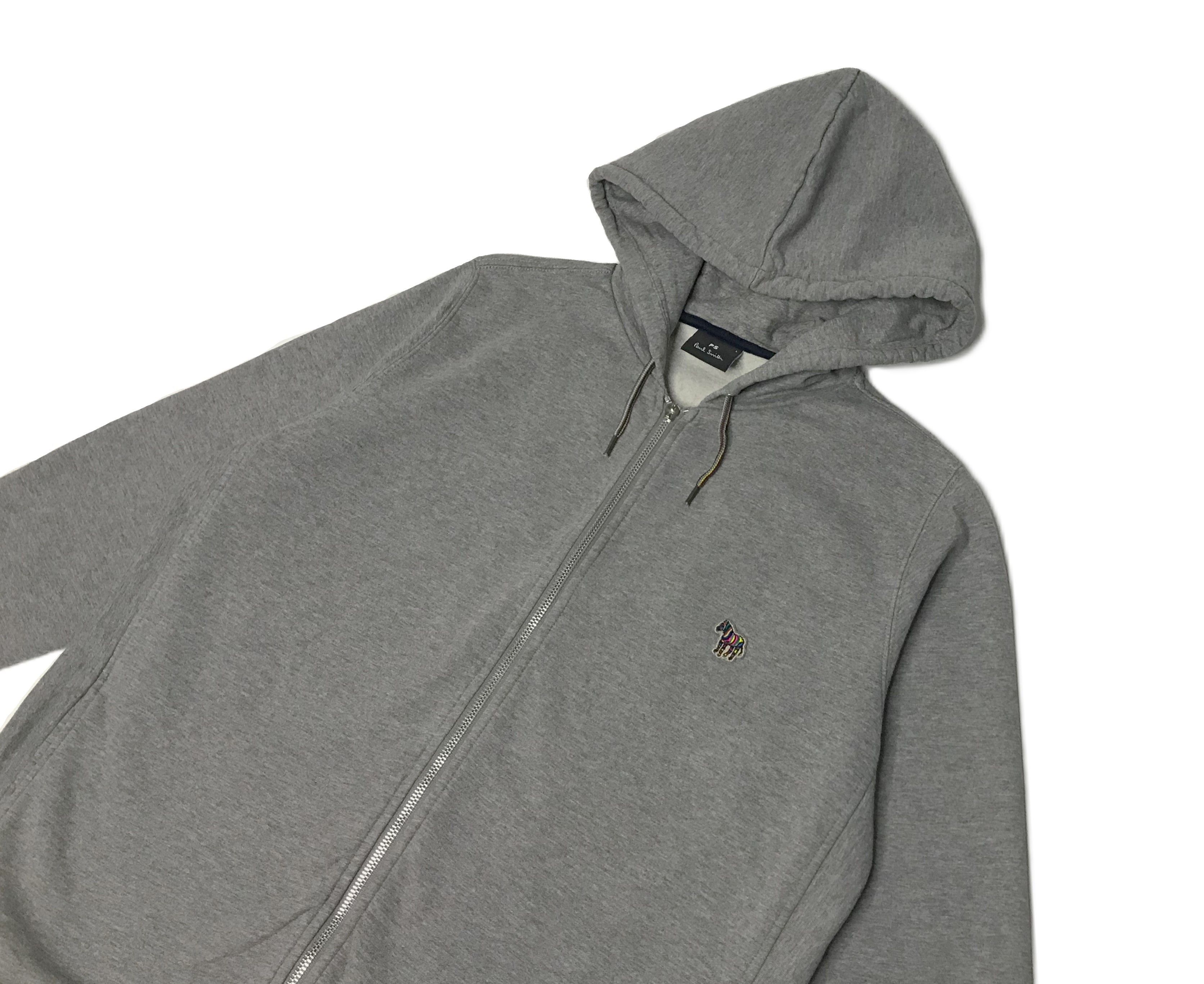 Paul Smith Paul Smith Mens Zip Hoodie Logo Sz L Gray Size US L / EU 52-54 / 3 - 3 Thumbnail