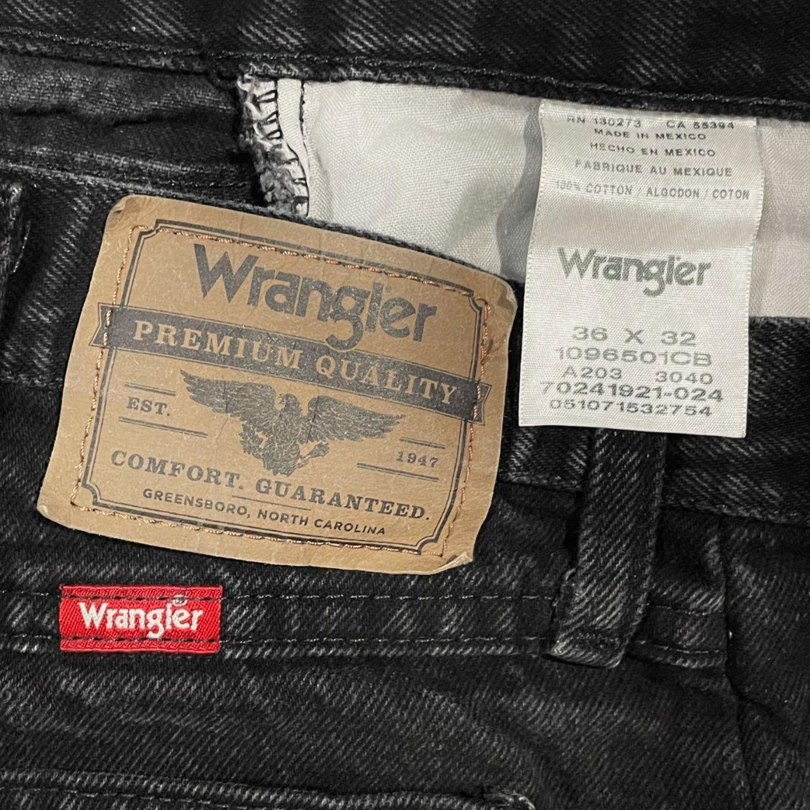 Wrangler Wrangler Five Star Premium Denim Regular Fit Straight Jeans Size US 36 / EU 52 - 5 Thumbnail