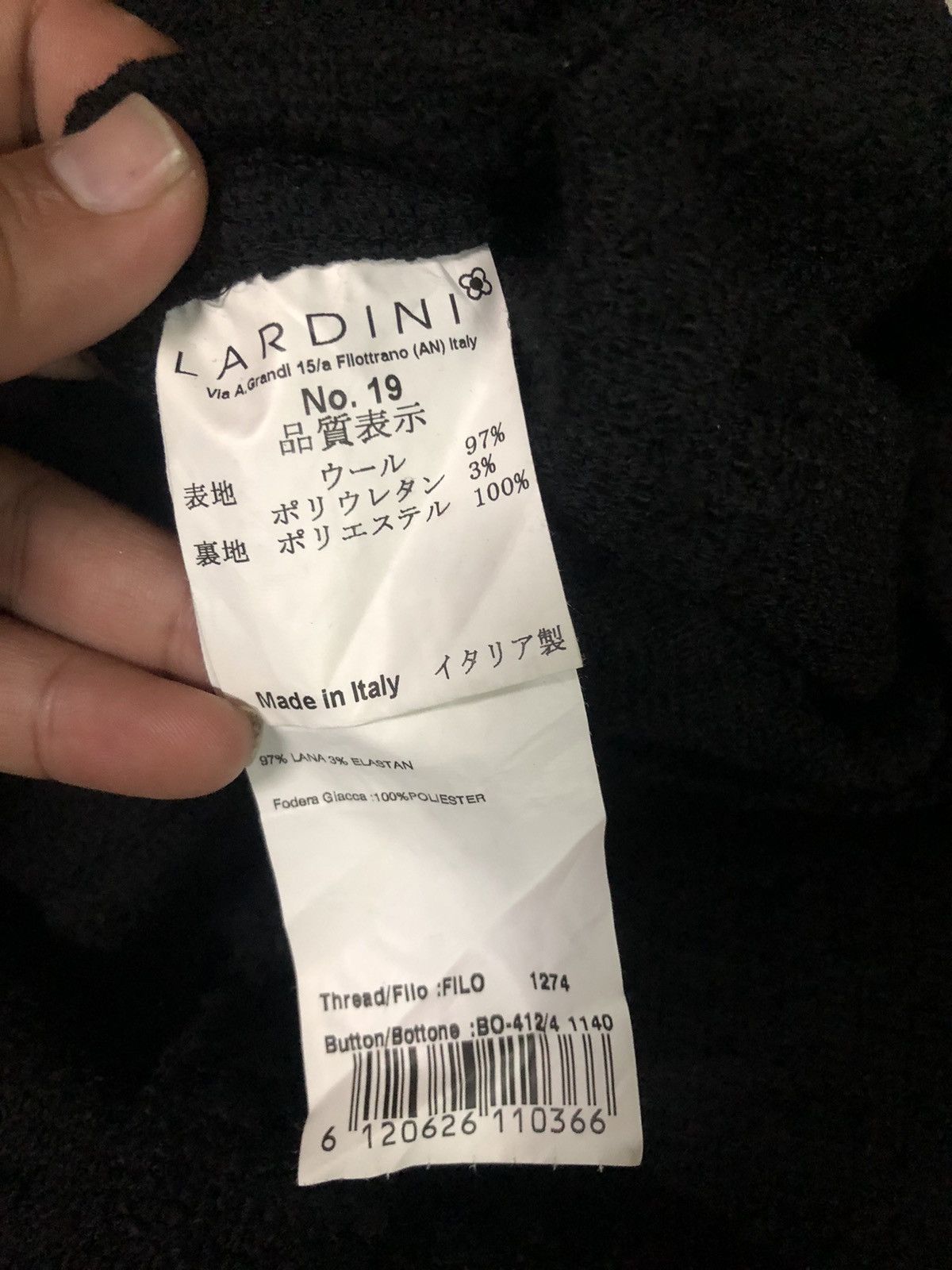 Lardini Lardini Wool Long Coat Size US M / EU 48-50 / 2 - 4 Thumbnail