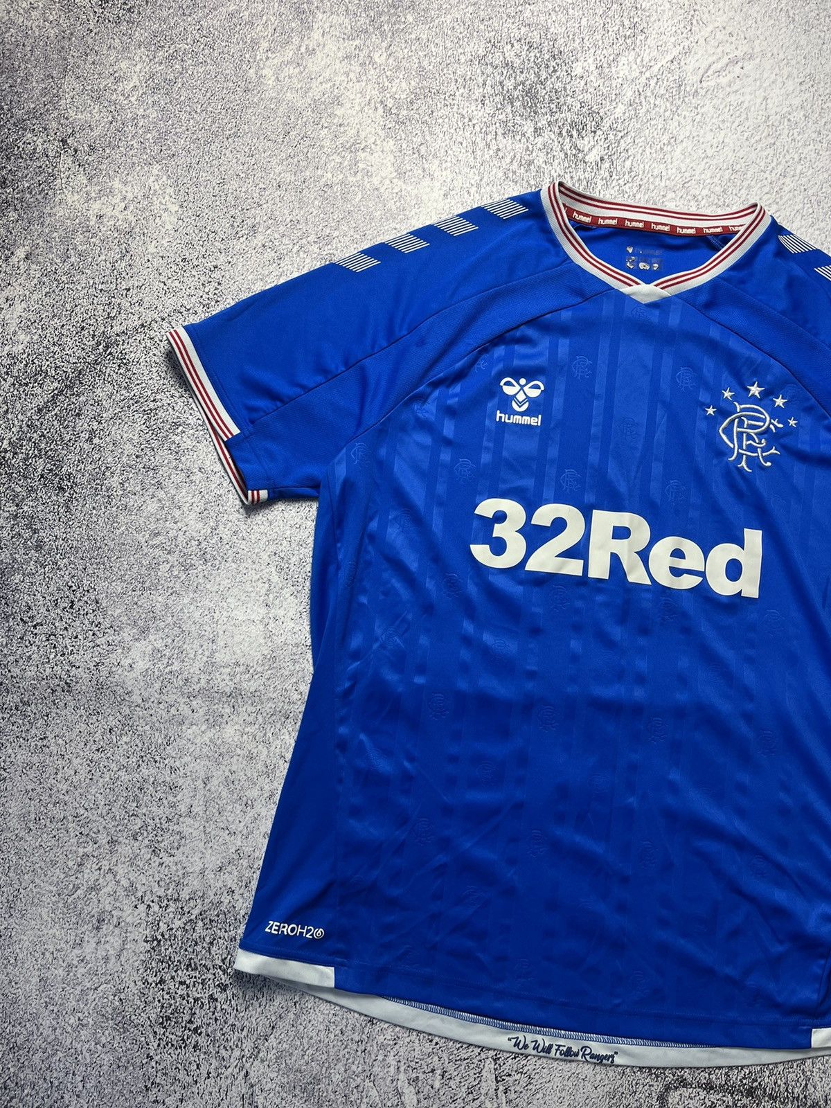 Hummel Hummel Rangers 2019-20 home football shirt jersey size XL Size US XL / EU 56 / 4 - 2 Thumbnail