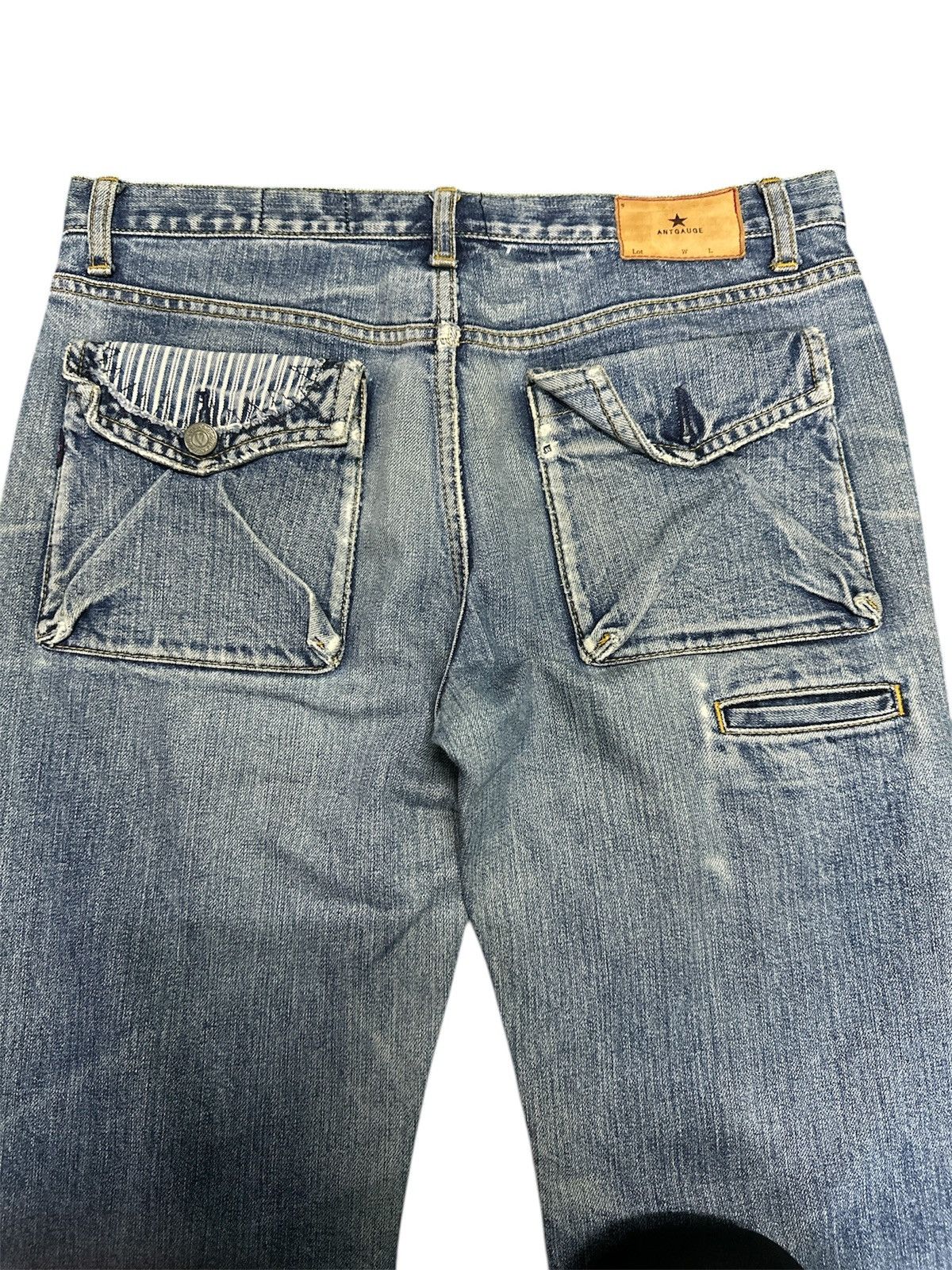 If Six Was Nine Distress denim Antague . Size US 32 / EU 48 - 3 Thumbnail