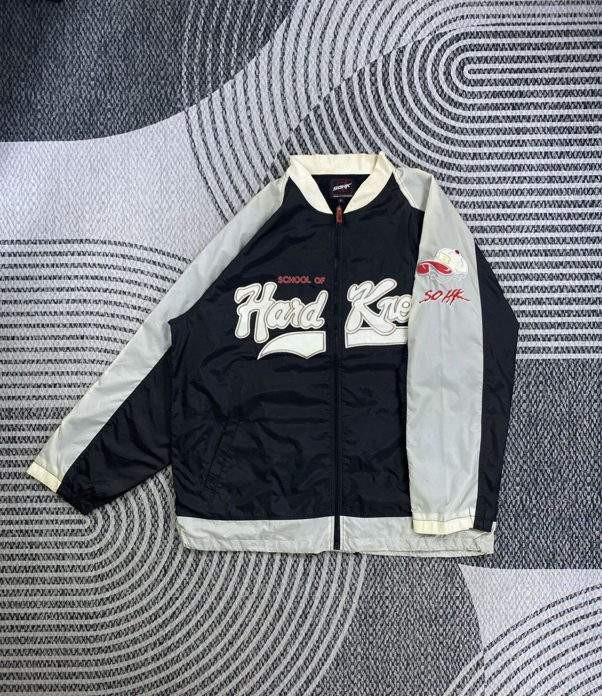 JNCO Vintage SOHK School Of Hard Knock Hip-Hop Jacket Size US XL / EU 56 / 4 - 5 Thumbnail