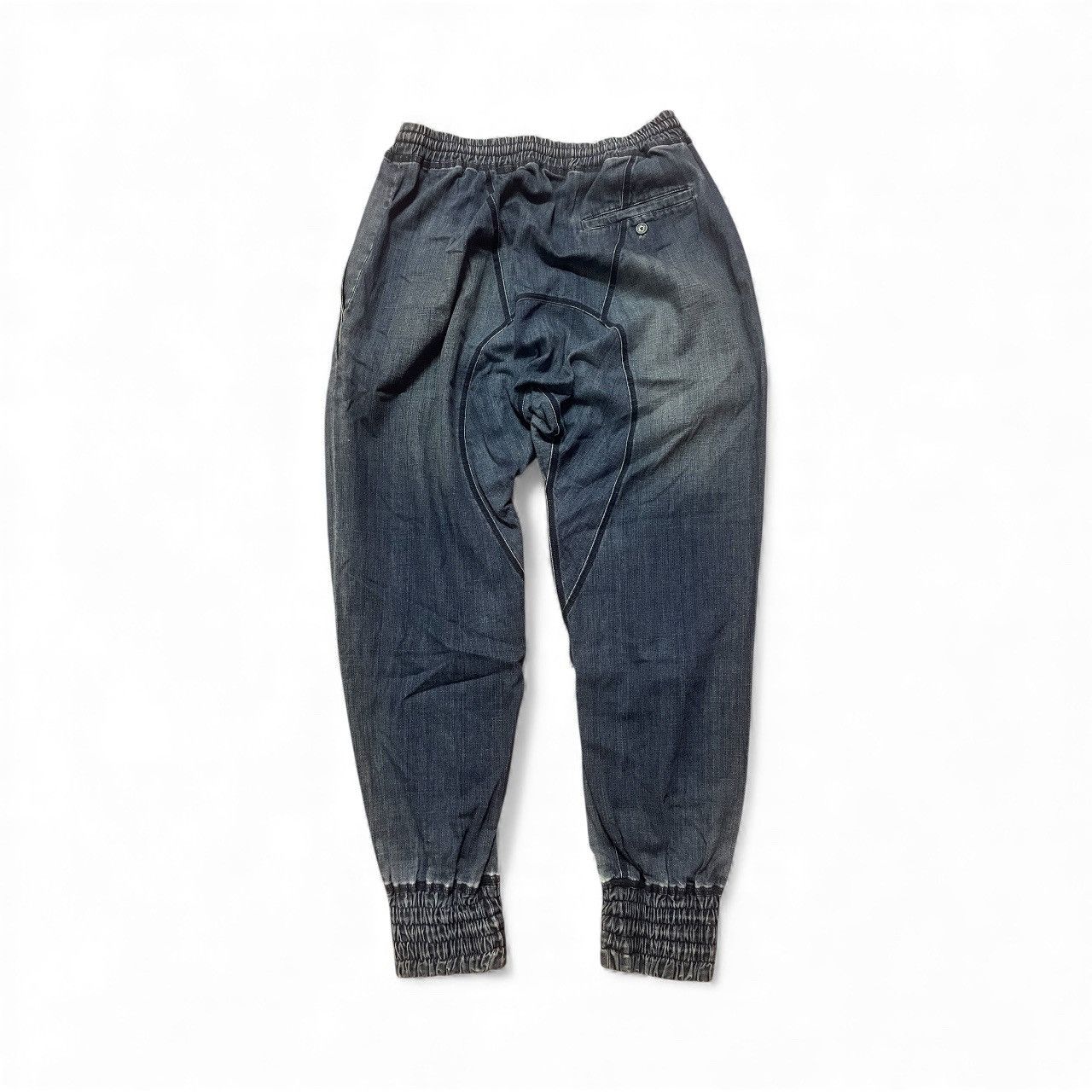 Neil Barrett Neil Barret -leg pants with an elasticated, cinched ankle Size US 32 / EU 48 - 2 Thumbnail