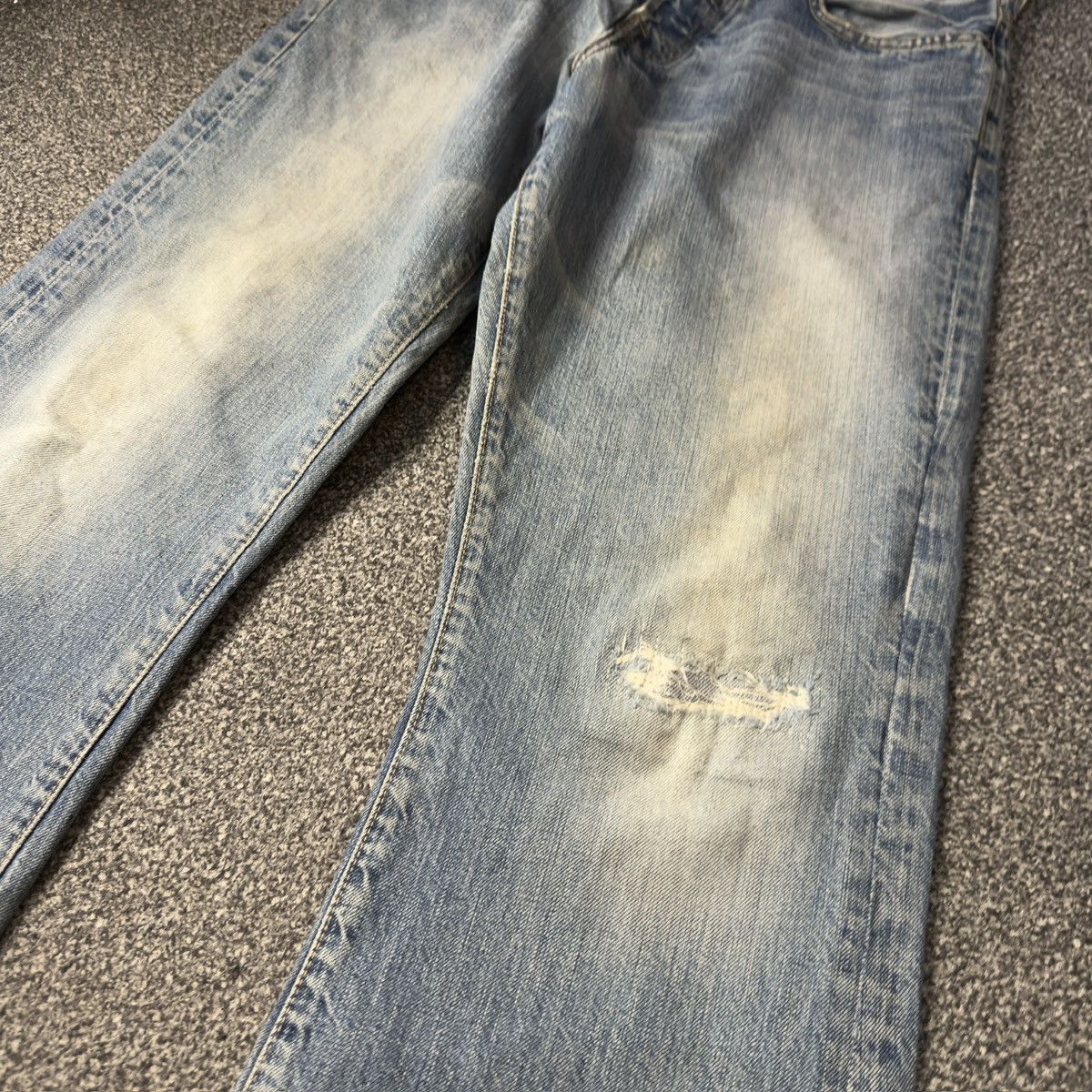 Abercrombie & Fitch 90s Flared Sick AF Boot Denim Size US 32 / EU 48 - 5 Thumbnail
