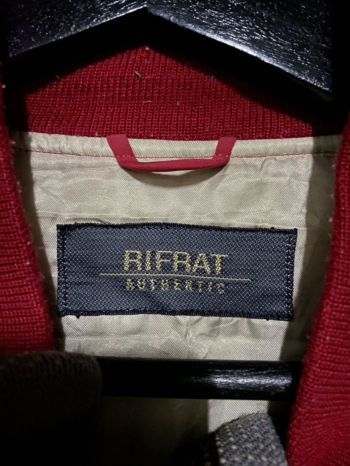 Japanese Brand Vintage RIFRAT Authentic Baroque Knight Print Bomber Jacket Size US L / EU 52-54 / 3 - 8 Thumbnail