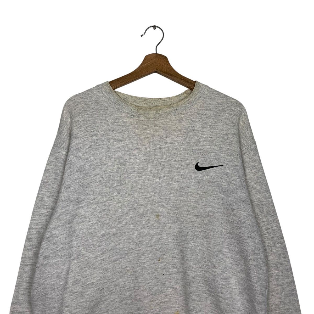 Nike Vintage Nike Swoosh Crewneck Sweatshirt Size US L / EU 52-54 / 3 - 2 Thumbnail